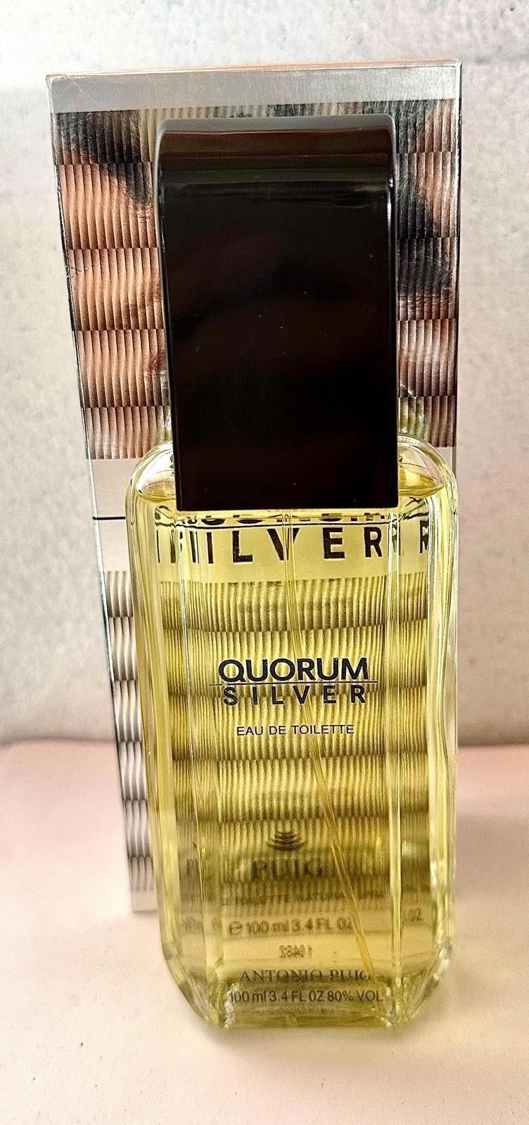 Designer Quorum Silver by Antonio Puig 3.4oz Eau de toilette for men Size ONE SIZE - 2 Thumbnail