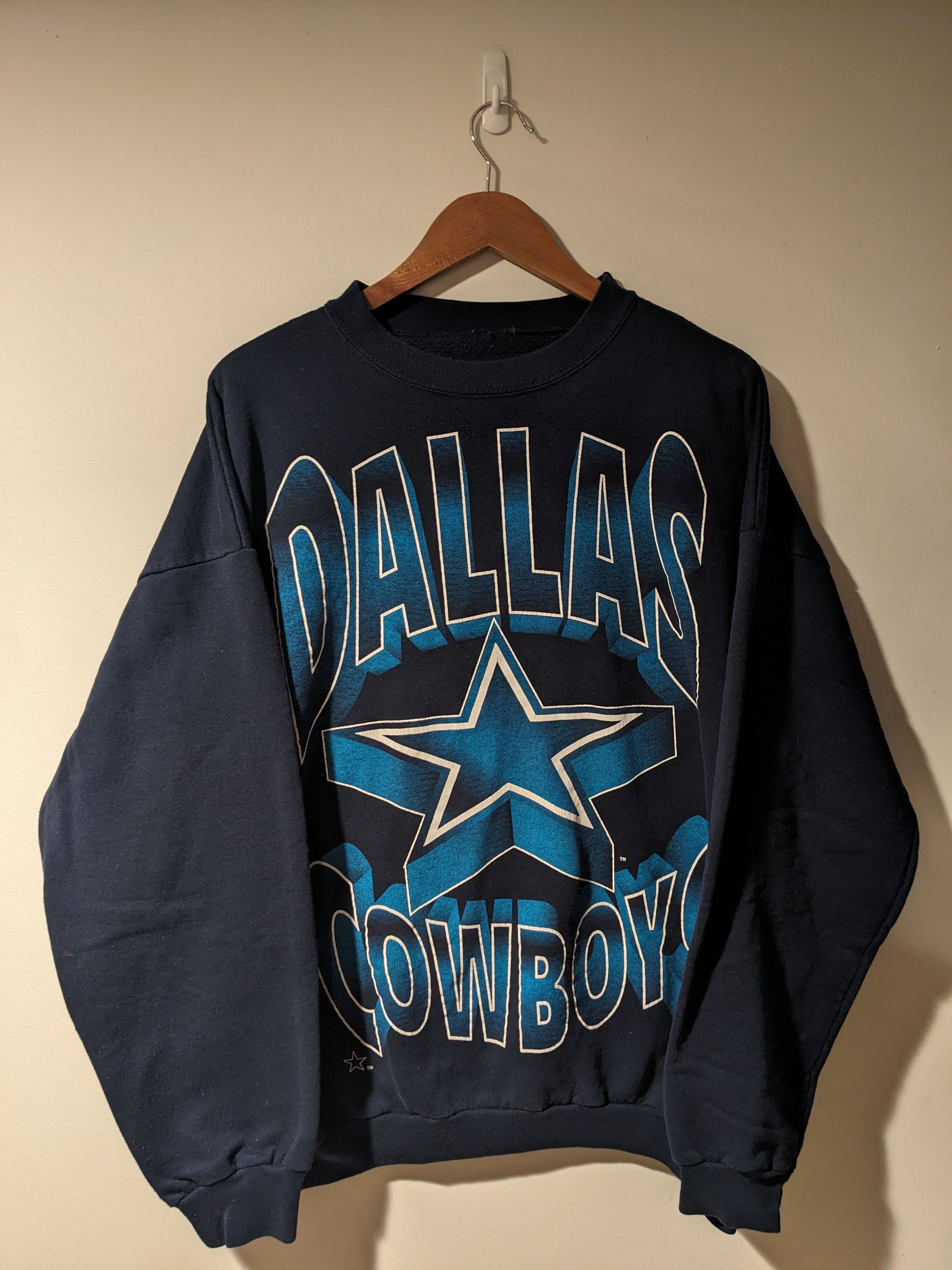Vintage 1994 Dallas Cowboys NFL Football Nutmeg Sweatshirt