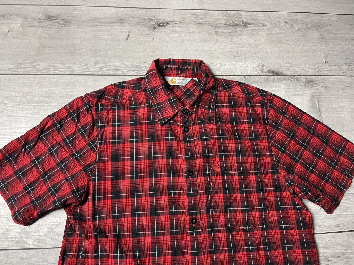 Carhartt Carhartt wip shirt short sleeve size Large pocket logo Size US L / EU 52-54 / 3 - 3 Thumbnail