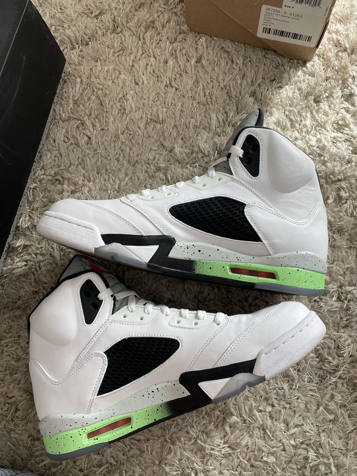 Jordan Brand Jordan 5 Poison Green/ALL STAR Size US 13 / EU 46 - 3 Thumbnail