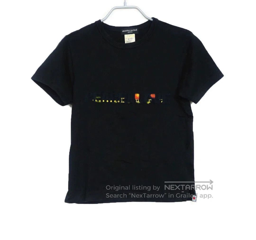 Mastermind Japan Black Graphic Print Short Sleeve T-Shirt. Size US S / EU 44-46 / 1 - 2 Thumbnail