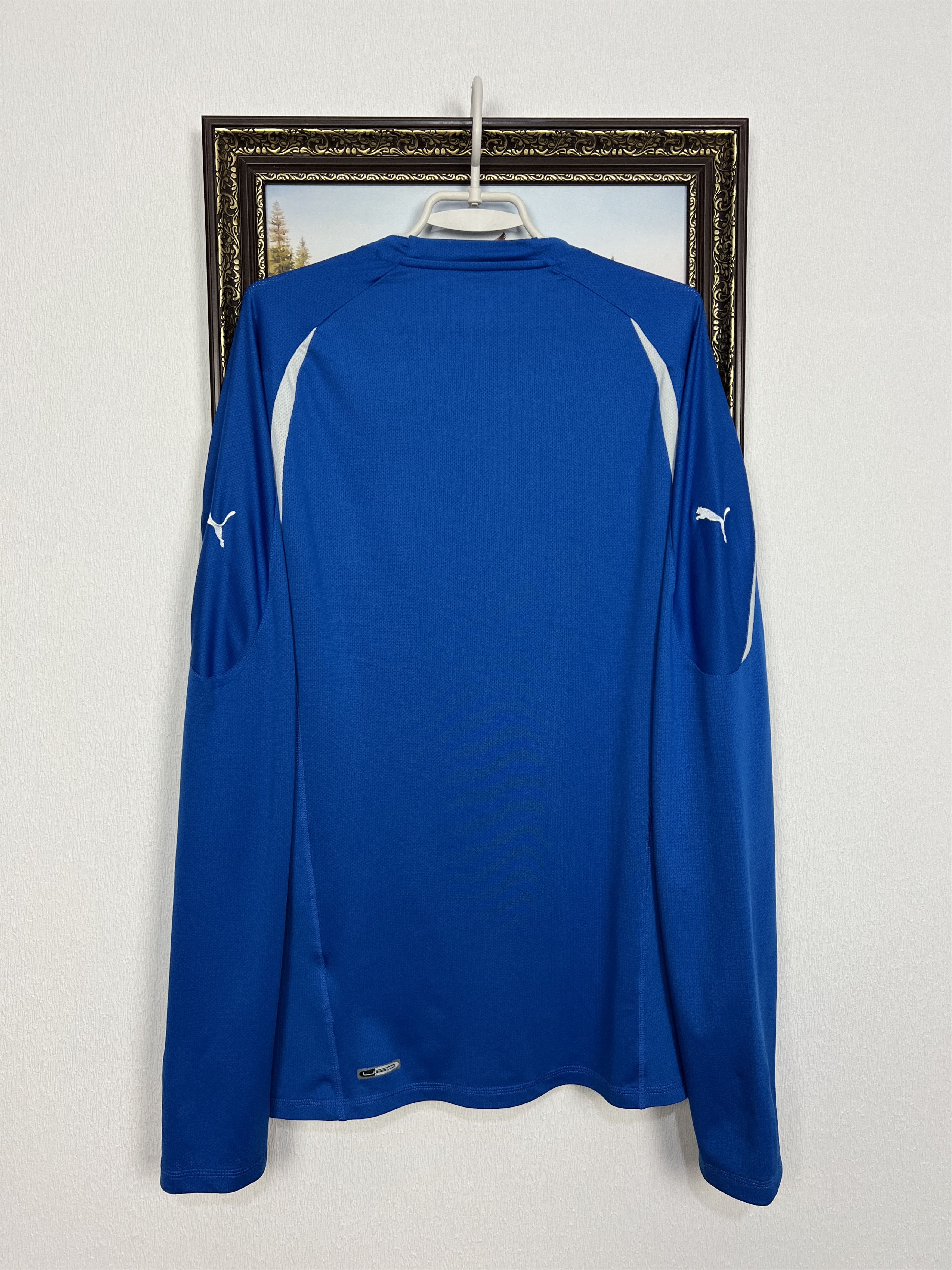 Puma Lech Poznan football shirt 2011 Soccer Long Sleeve Jersey Size US XXL / EU 58 / 5 - 8 Thumbnail