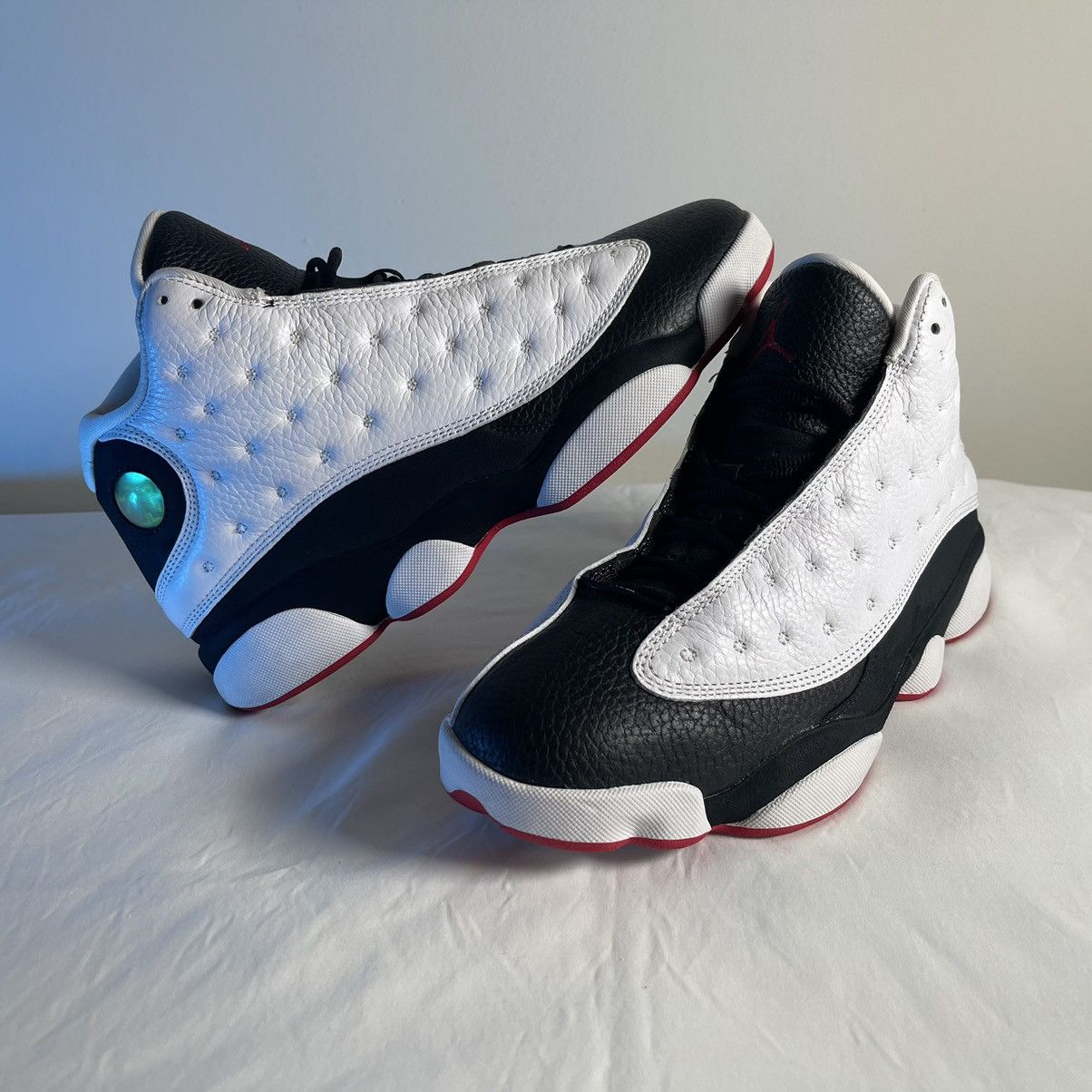 image of Jordan Brand 13 He Got Game Shoes in White, Men's (Size 10)