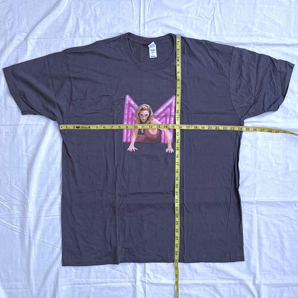 Vintage Madonna 2006 "Confessions Tour" M Slate Tee Size US XXL / EU 58 / 5 - 6 Thumbnail