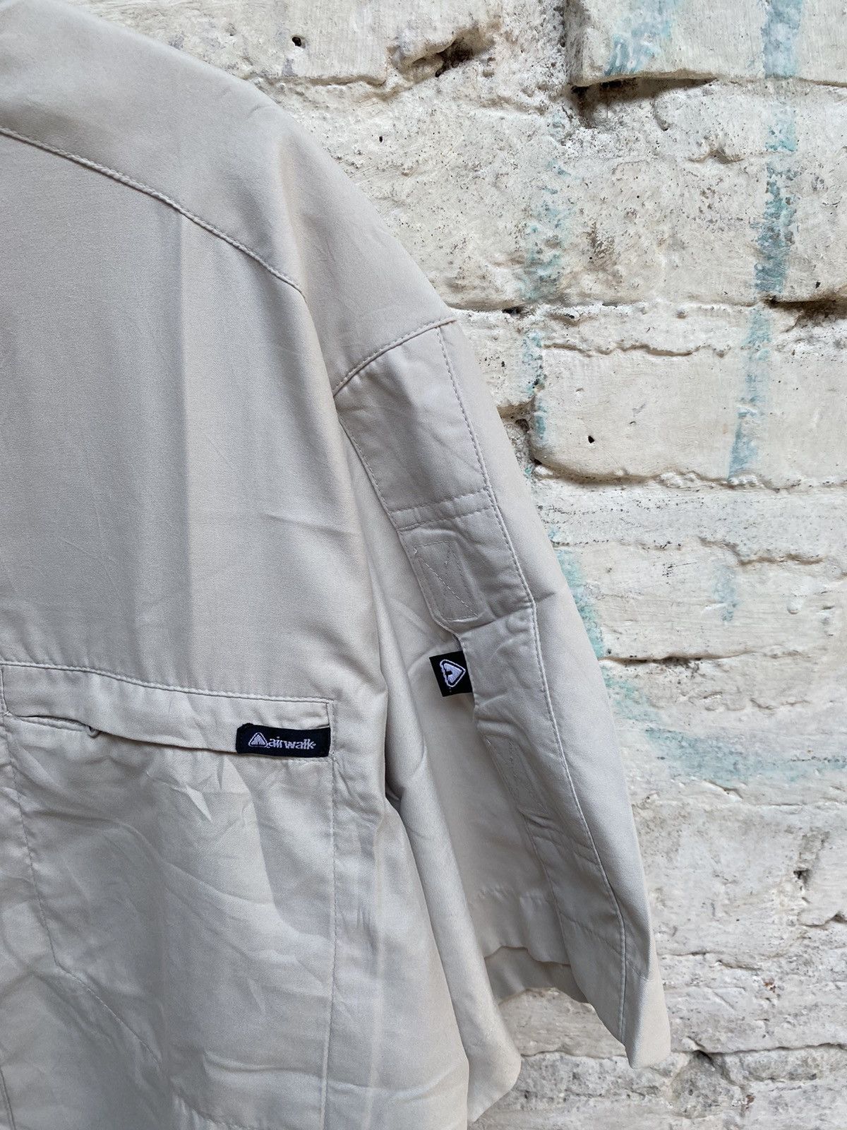 Airwalk × Vintage VINTAGE AIRWALK OUTDOOR BUTTON UP SHORT SHIRT Size US XL / EU 56 / 4 - 5 Thumbnail
