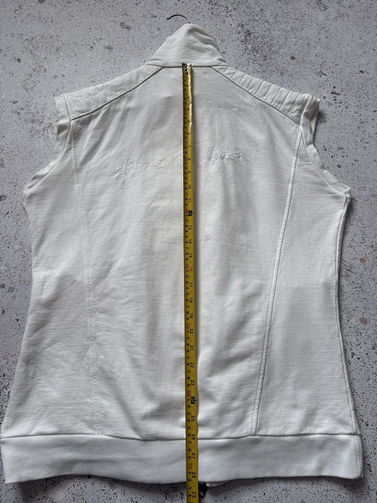 Pierre Balmain Pierre balmain double zip cotton vest size 54 Size US L / EU 52-54 / 3 - 11 Thumbnail