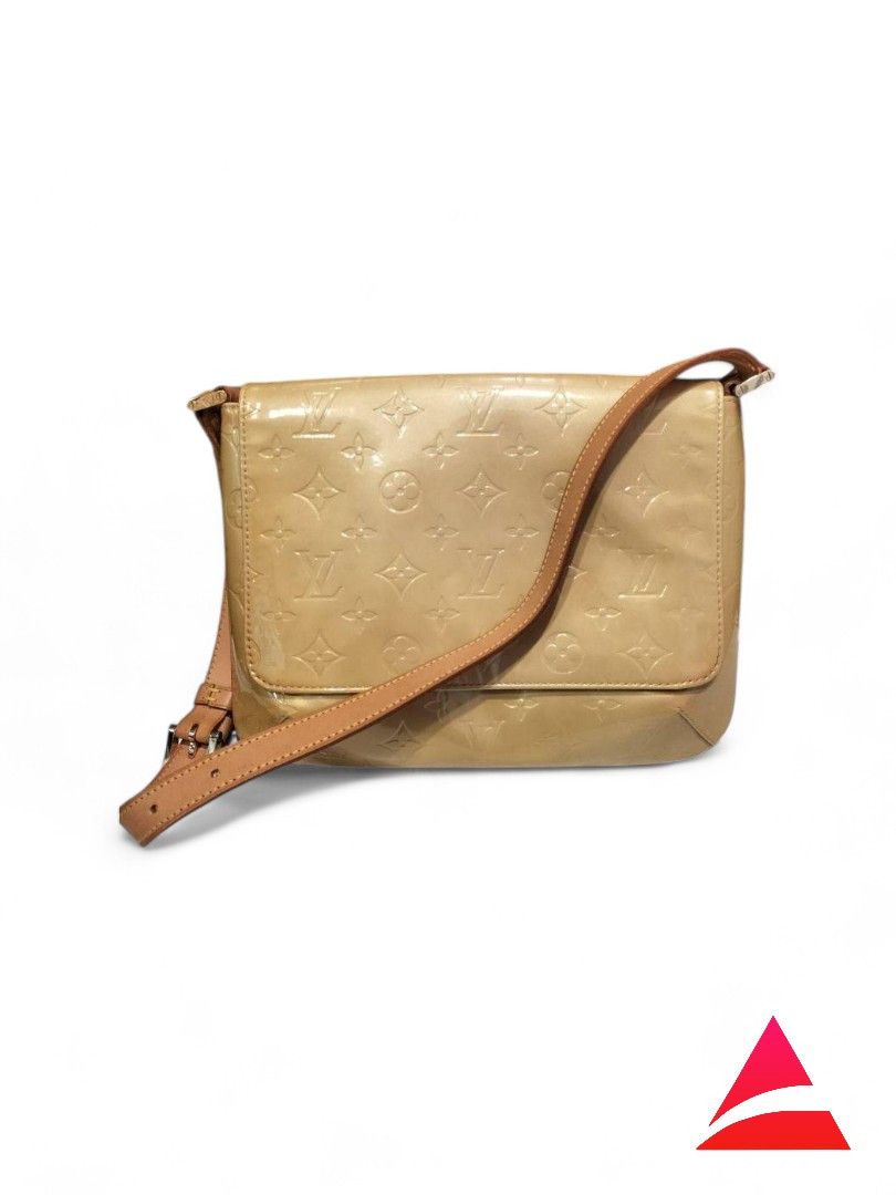 Louis Vuitton - Shoulder Bag Vernis Monogram Leather Yellow
