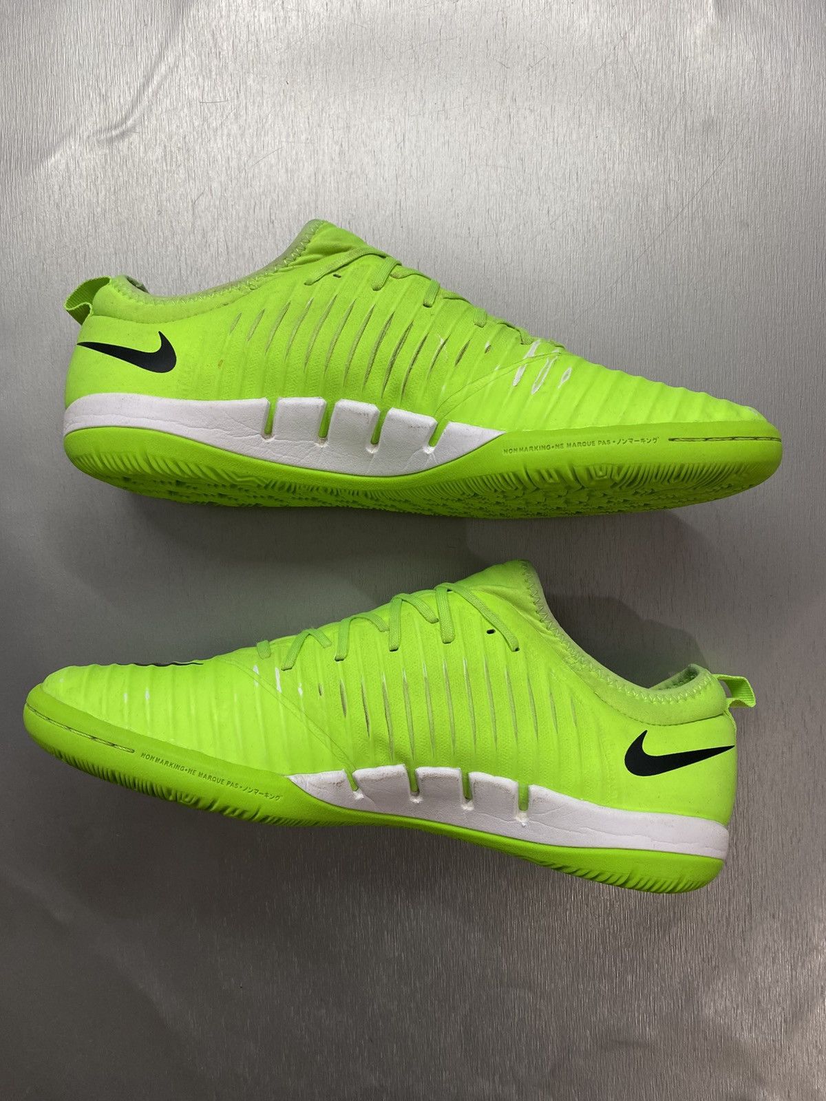 Nike Nike MercurialX Finale II IC Green Soccer Cleats Size US 9.5 / EU 42-43 - 5 Thumbnail