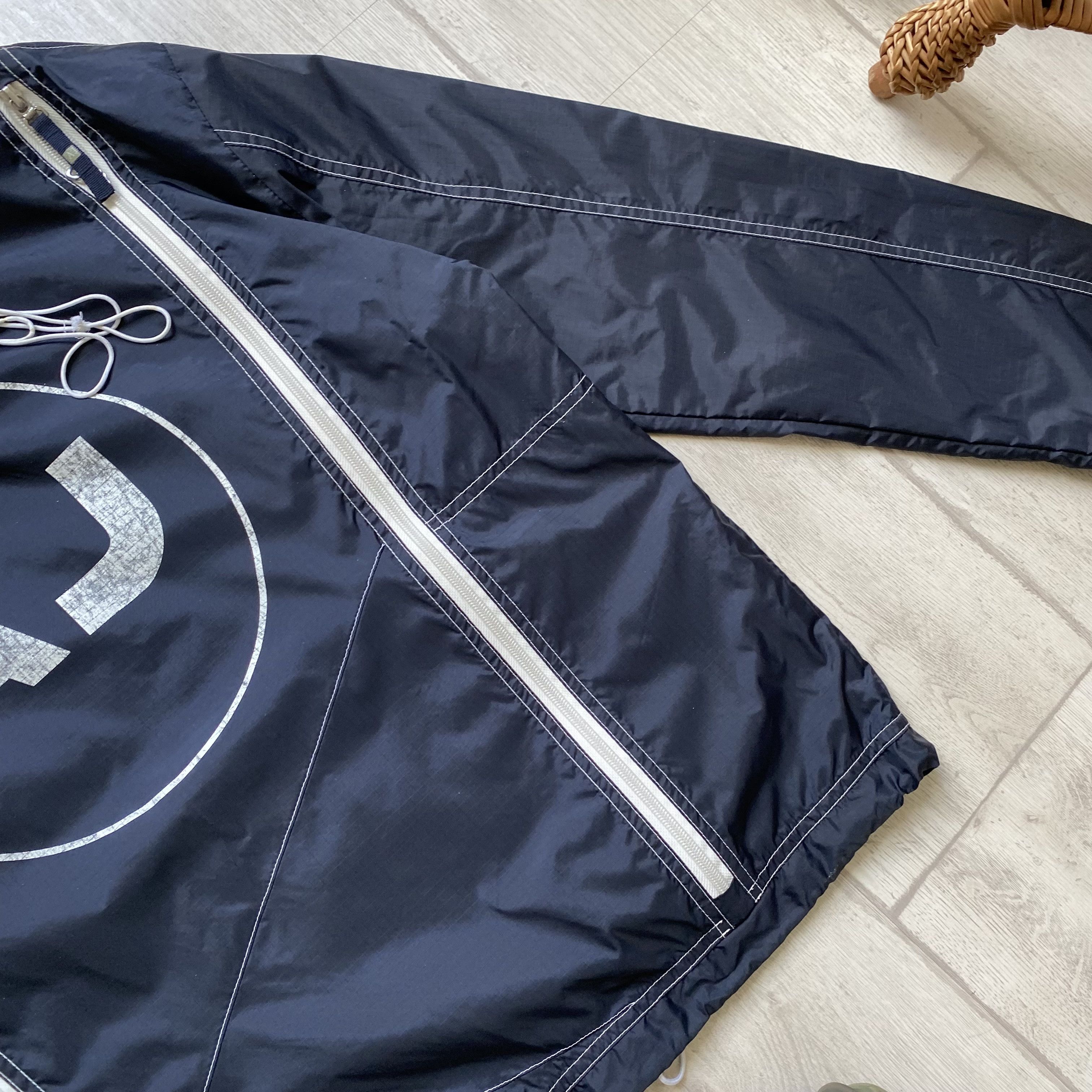 Armani Vintage Emporio Armani Jeans Nylon jacket Multi-Zip Big logo Size US M / EU 48-50 / 2 - 12 Thumbnail