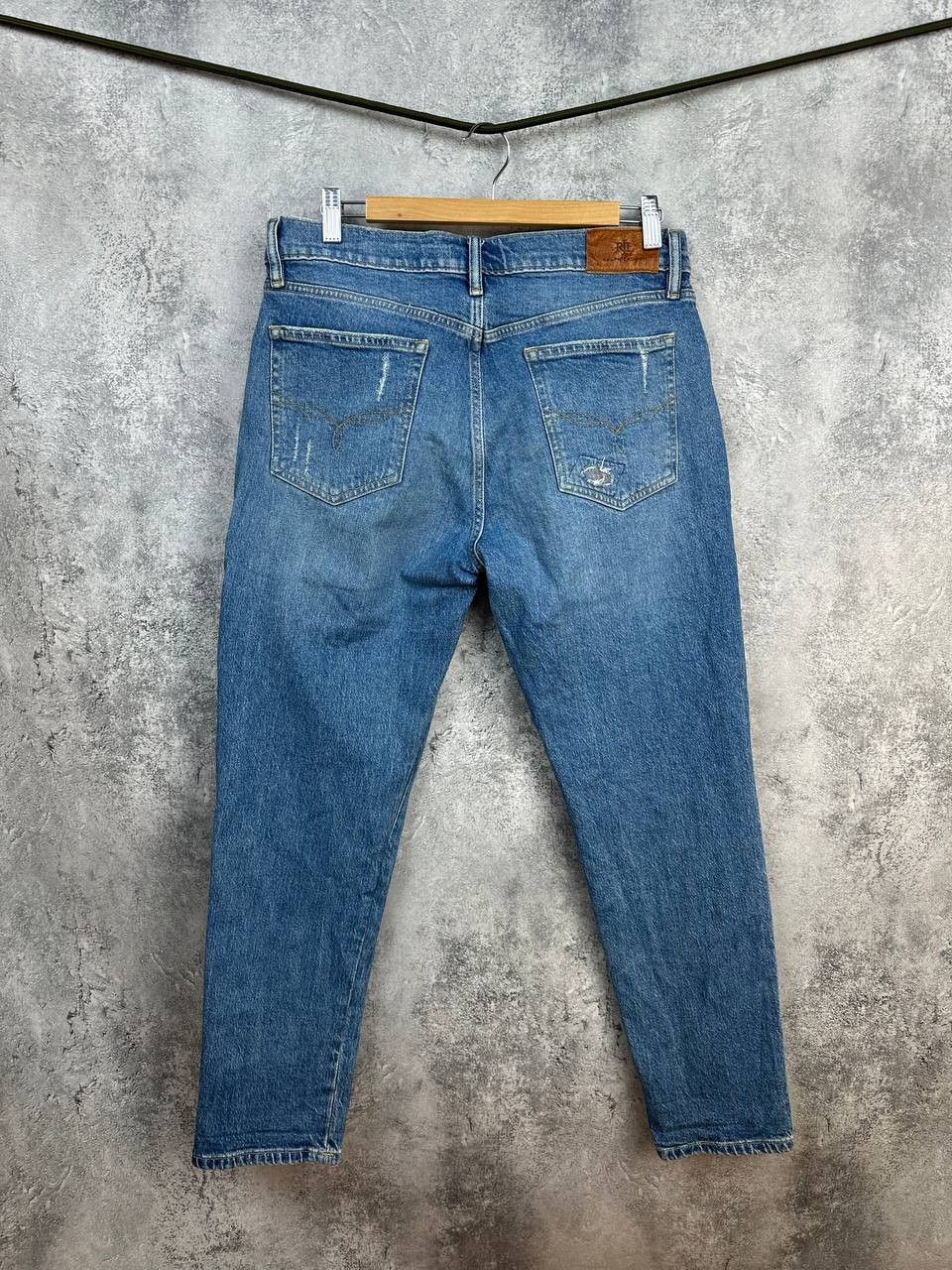 Lauren Ralph Lauren Lauren Ralph Lauren Patchwork Bandana Denim Jeans Pants Size 28" / US 6 / IT 42 - 2 Thumbnail