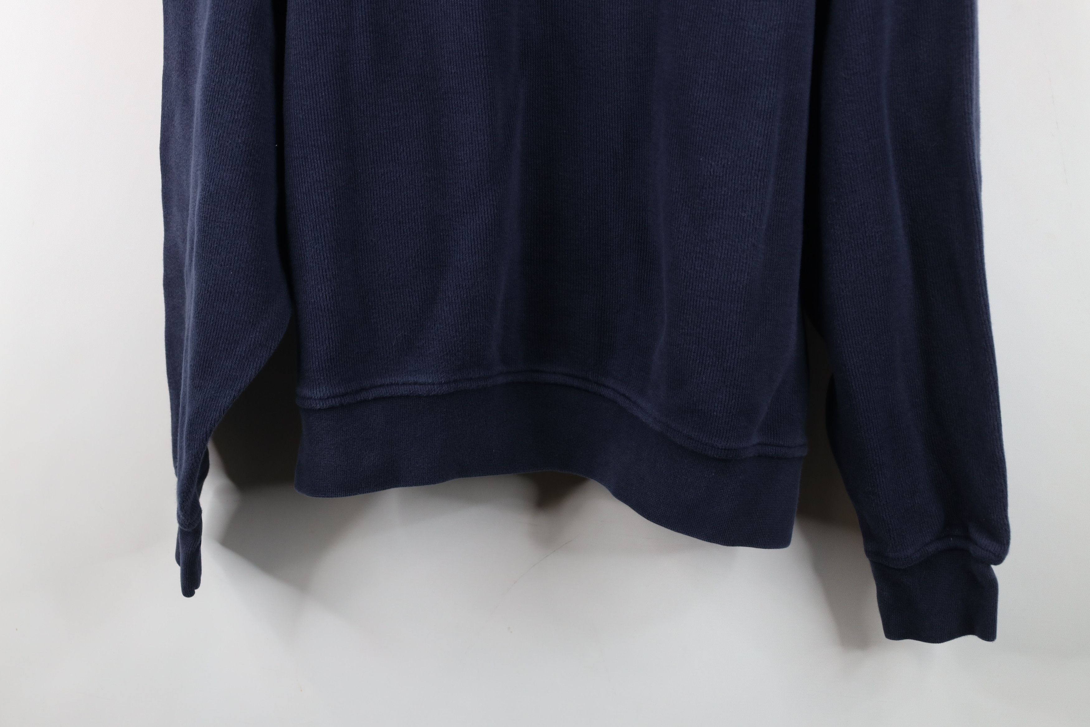 Vintage Vintage 90s Maumee Golf Ribbed Knit Sweater Blue Cotton USA Size US L / EU 52-54 / 3 - 3 Thumbnail