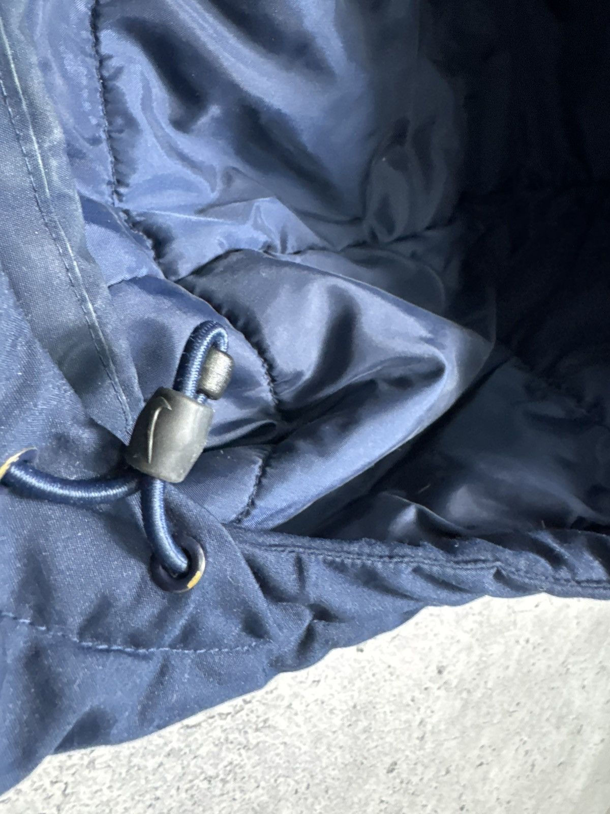 Nike × Vintage Nike Vintage Bomber Jacket Blue Swoosh Size S Y2K Size US S / EU 44-46 / 1 - 7 Thumbnail