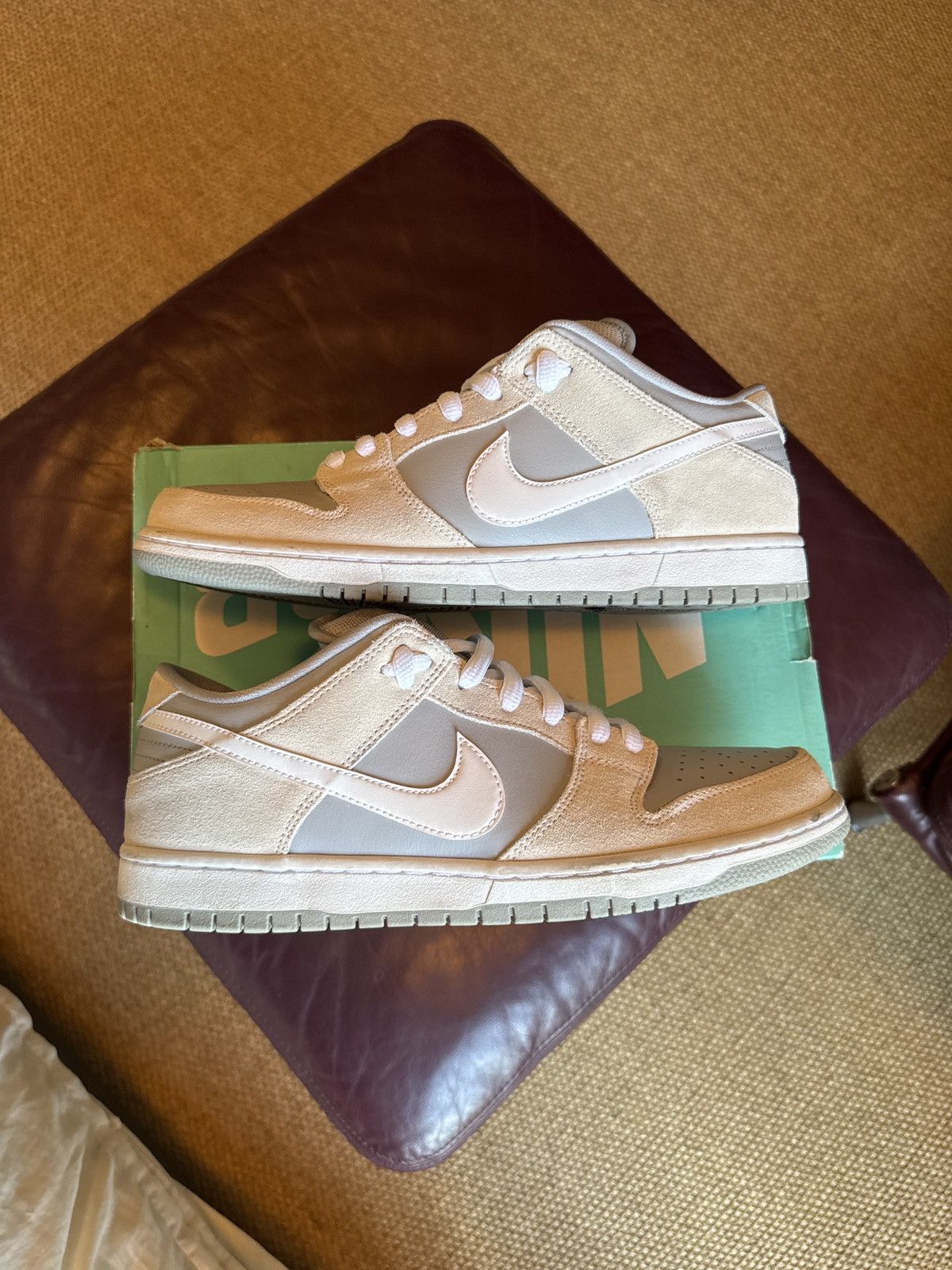 Nike Nike SB Dunk Low Wolf Grey Size 11 with Box Size US 11 / EU 44 - 1 Thumbnail