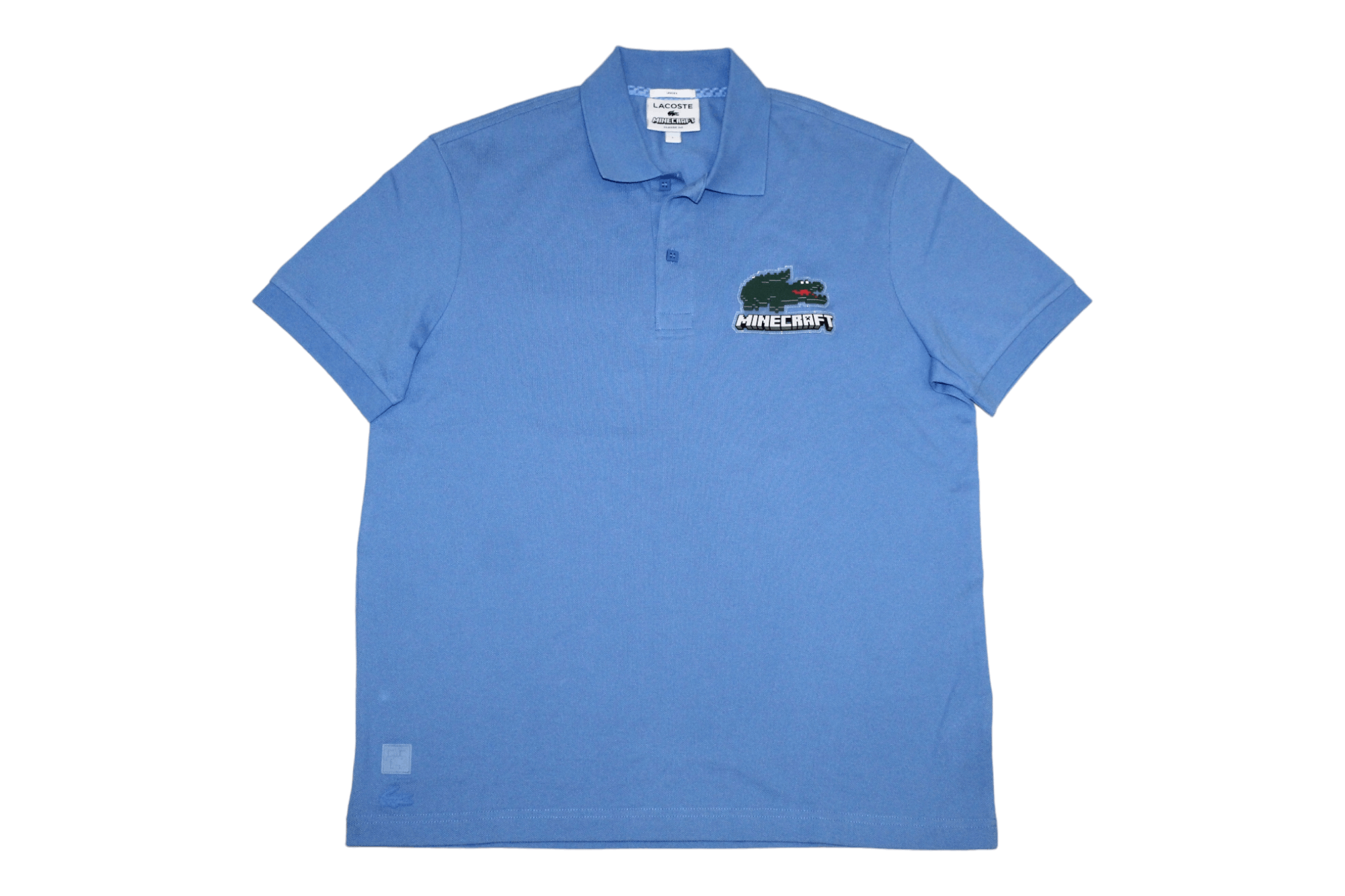 Lacoste Lacoste x Minecraft Classic Fit Big Logo Pique Polo Shirt Size US L / EU 52-54 / 3 - 5 Thumbnail