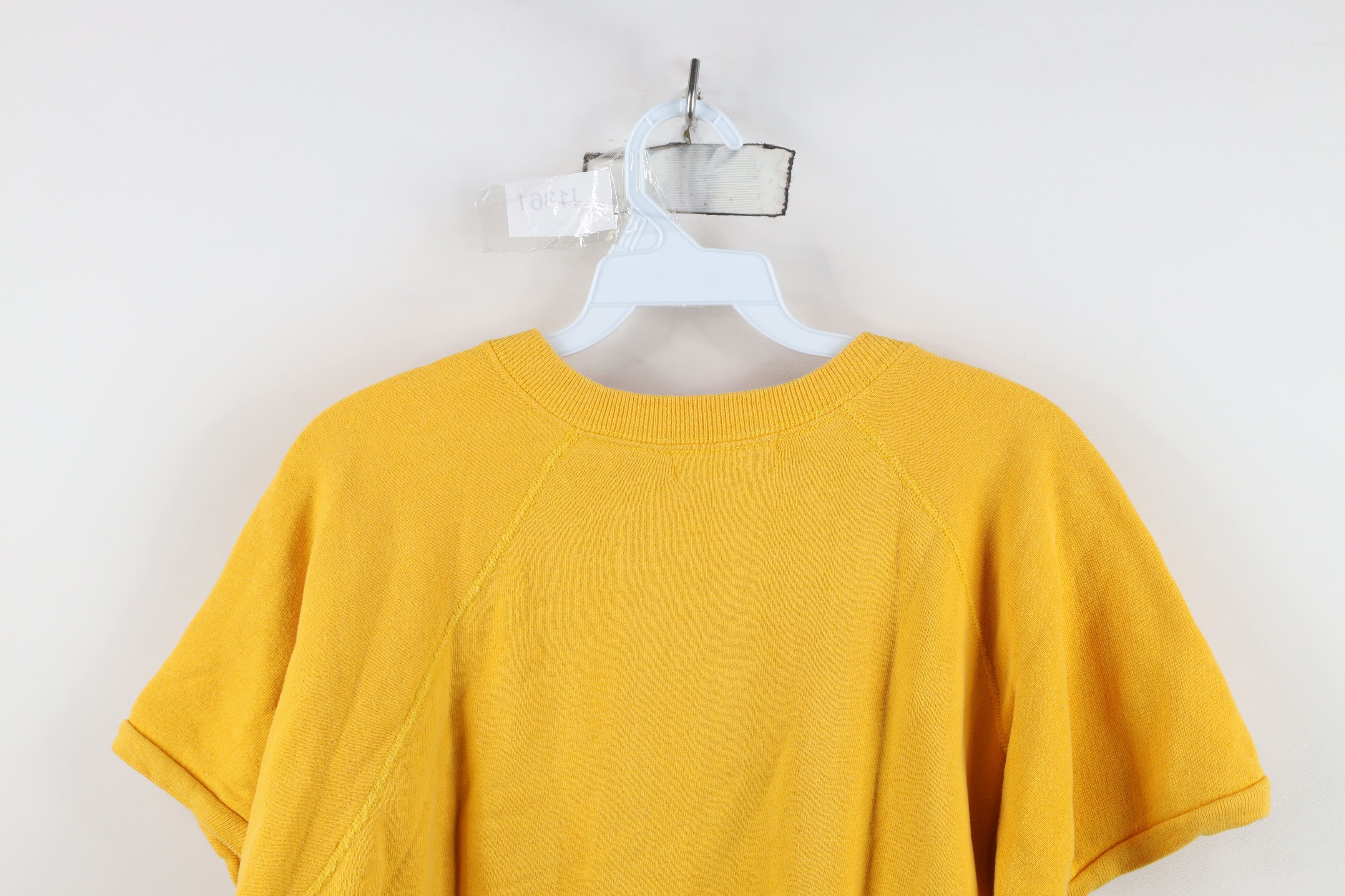 Disney Vintage 70s Walt Disney World Short Sleeve Sweatshirt USA Size L / US 10 / IT 46 - 13 Thumbnail