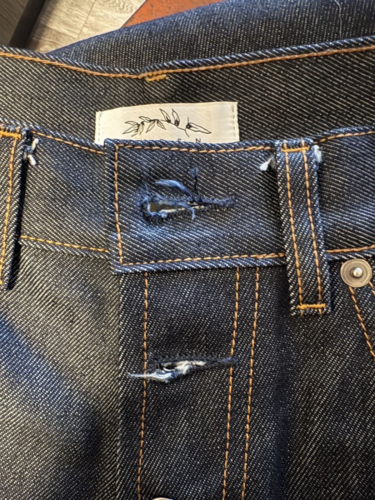 Yuremane CEZEN Raw Denim Size US 30 / EU 46 - 6 Thumbnail