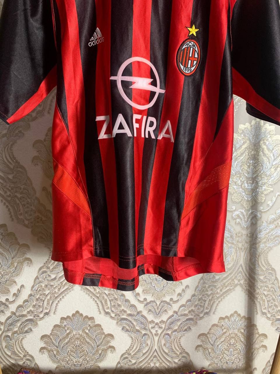 Vintage VERY RARE FC MILAN ITALY RETRO SOCCER JERSEY BLOKECORE 90s Size US L / EU 52-54 / 3 - 4 Thumbnail