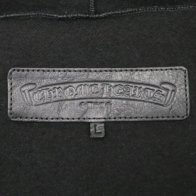 Chrome Hearts Chrome Hearts Leather Zipper Cashmere Jacket Size US L / EU 52-54 / 3 - 4 Thumbnail