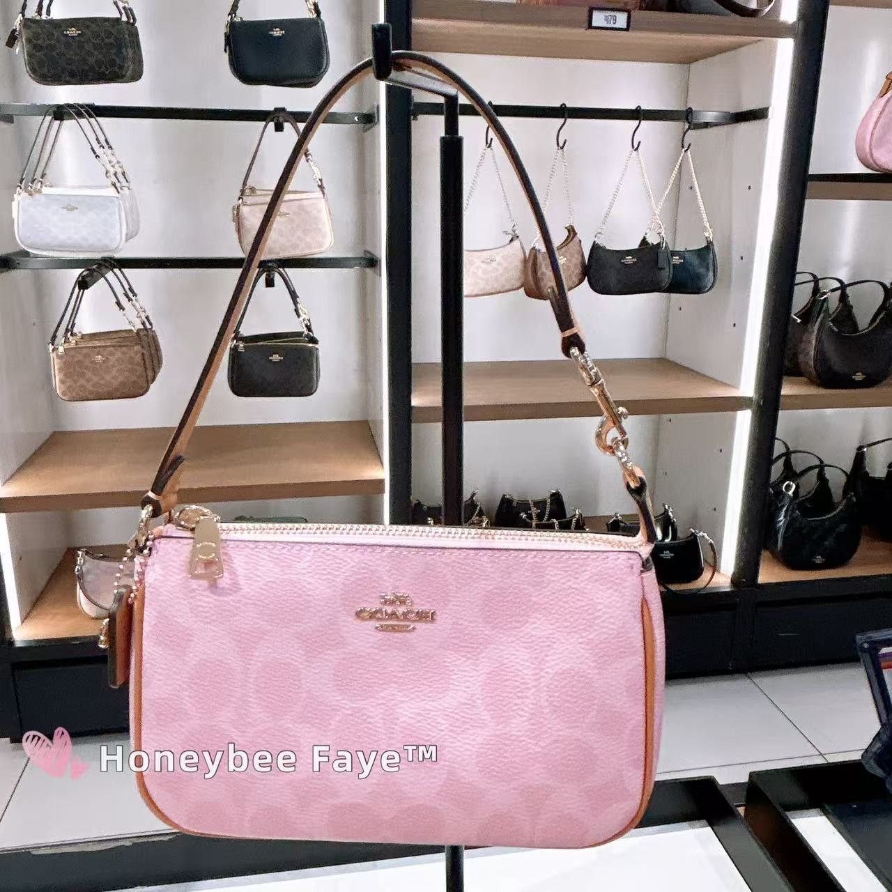 Coach Nolita 19 In Signature Canvas With Charms CDW31 Size ONE SIZE - 1 Thumbnail