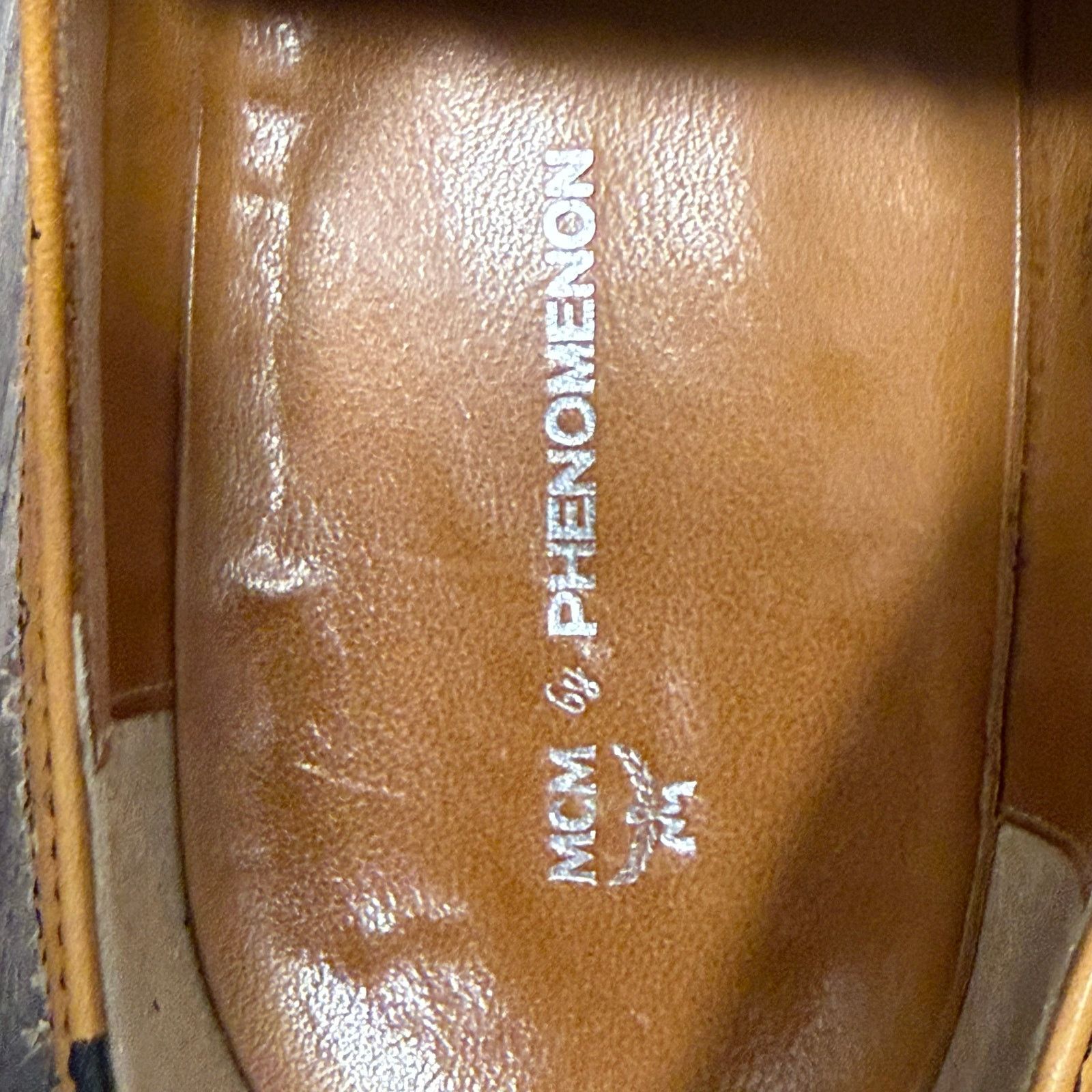 MCM Super Rare MCM x Phenomenon Leather Derby Shoes | Vibram Size US 9 / EU 42 - 9 Thumbnail