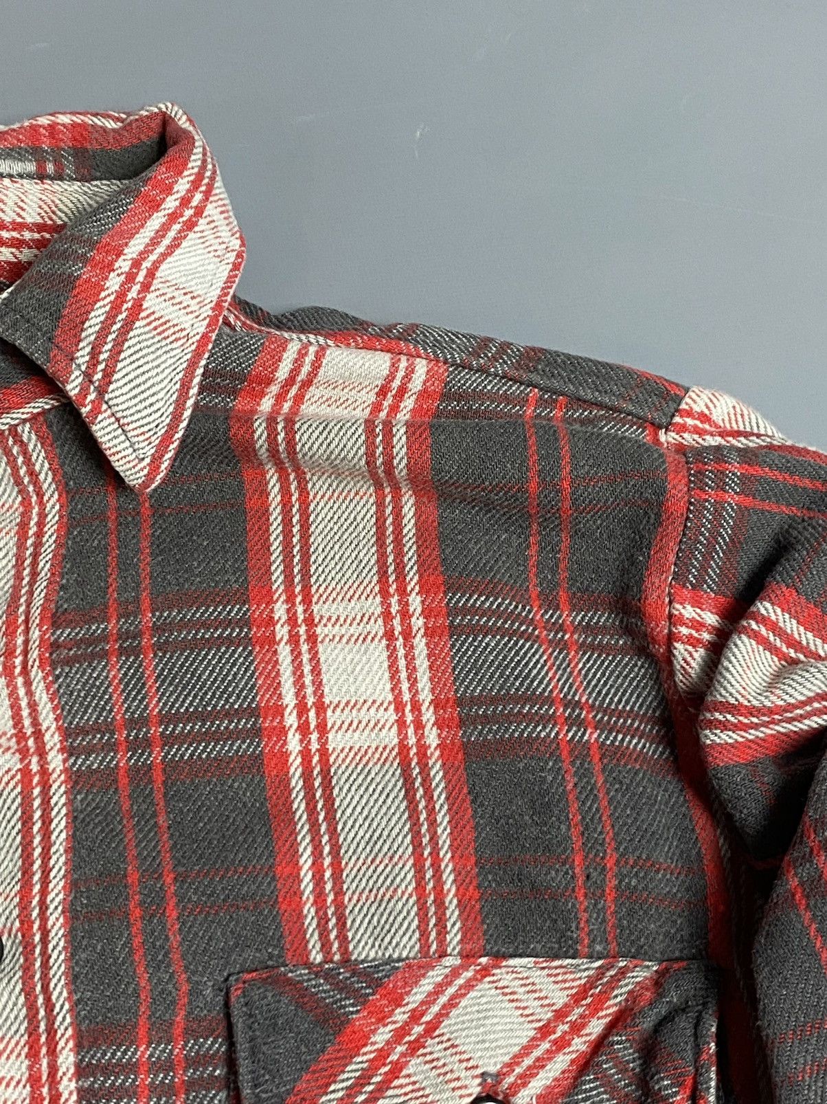 FiveBrother Vintage 70s Five Brother USA Plaid Shirt Long Sleeve Size S Size US S / EU 44-46 / 1 - 6 Thumbnail
