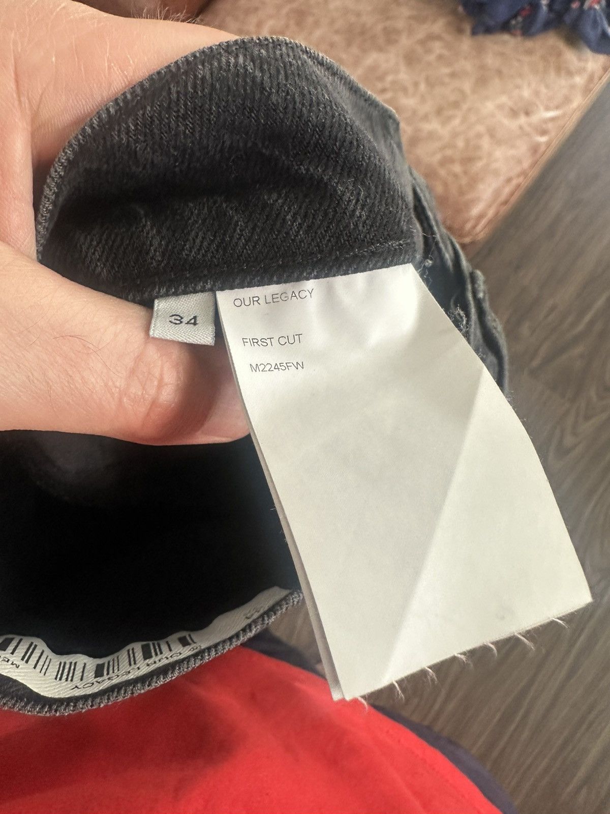 Our Legacy NWT Our Legacy Black First Cut Jeans Denim 34 Size US 34 / EU 50 - 10 Thumbnail