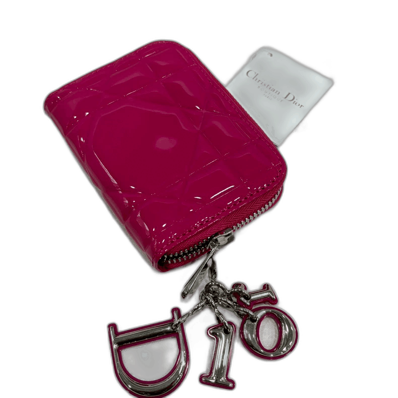 Dior Dior Logo Short Wallet with Keychain-2506 Size ONE SIZE - 1 Thumbnail
