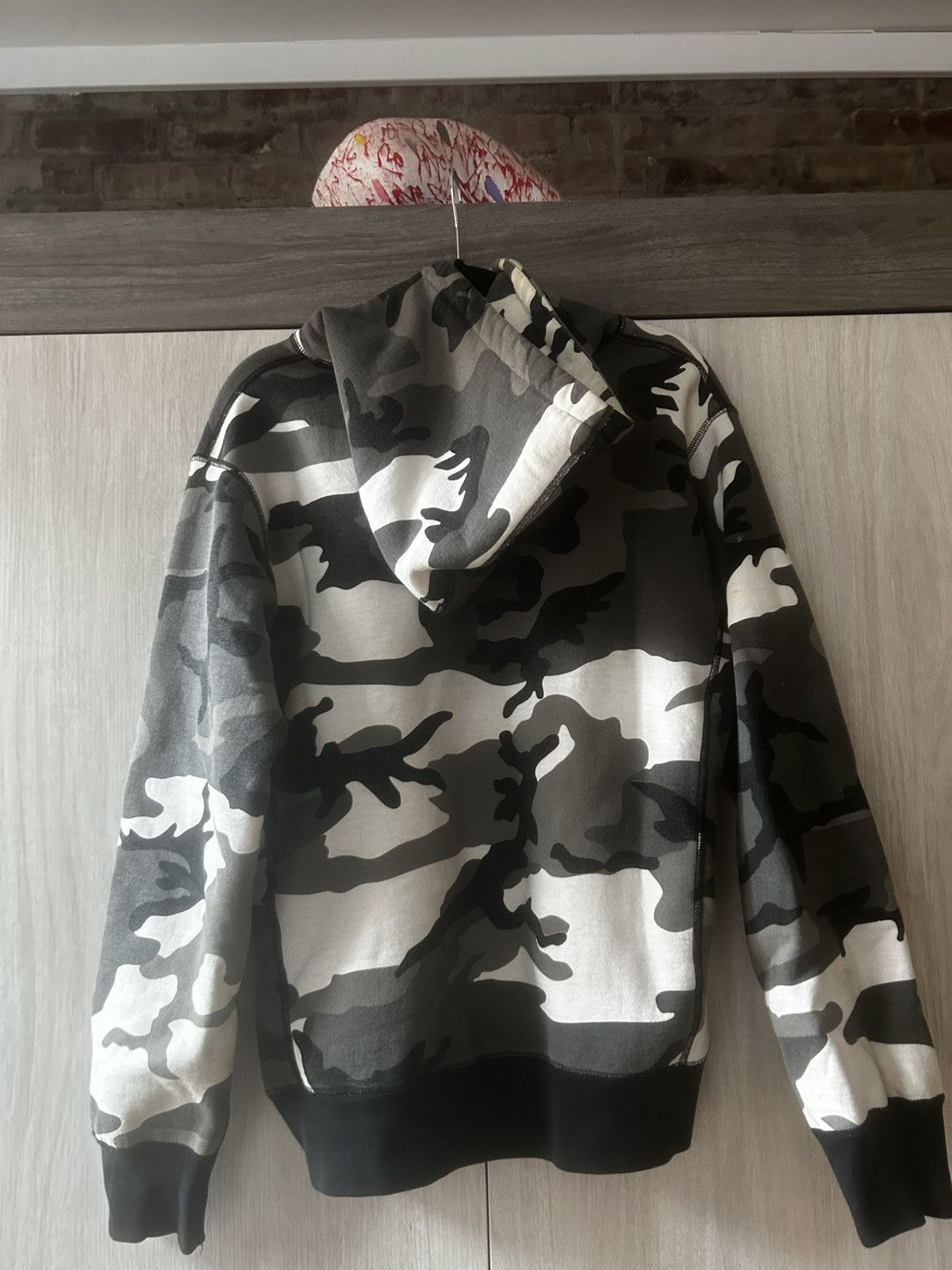 Supreme Supreme FW13' Snow Camo Box Logo Hoodie Size US L / EU 52-54 / 3 - 4 Thumbnail