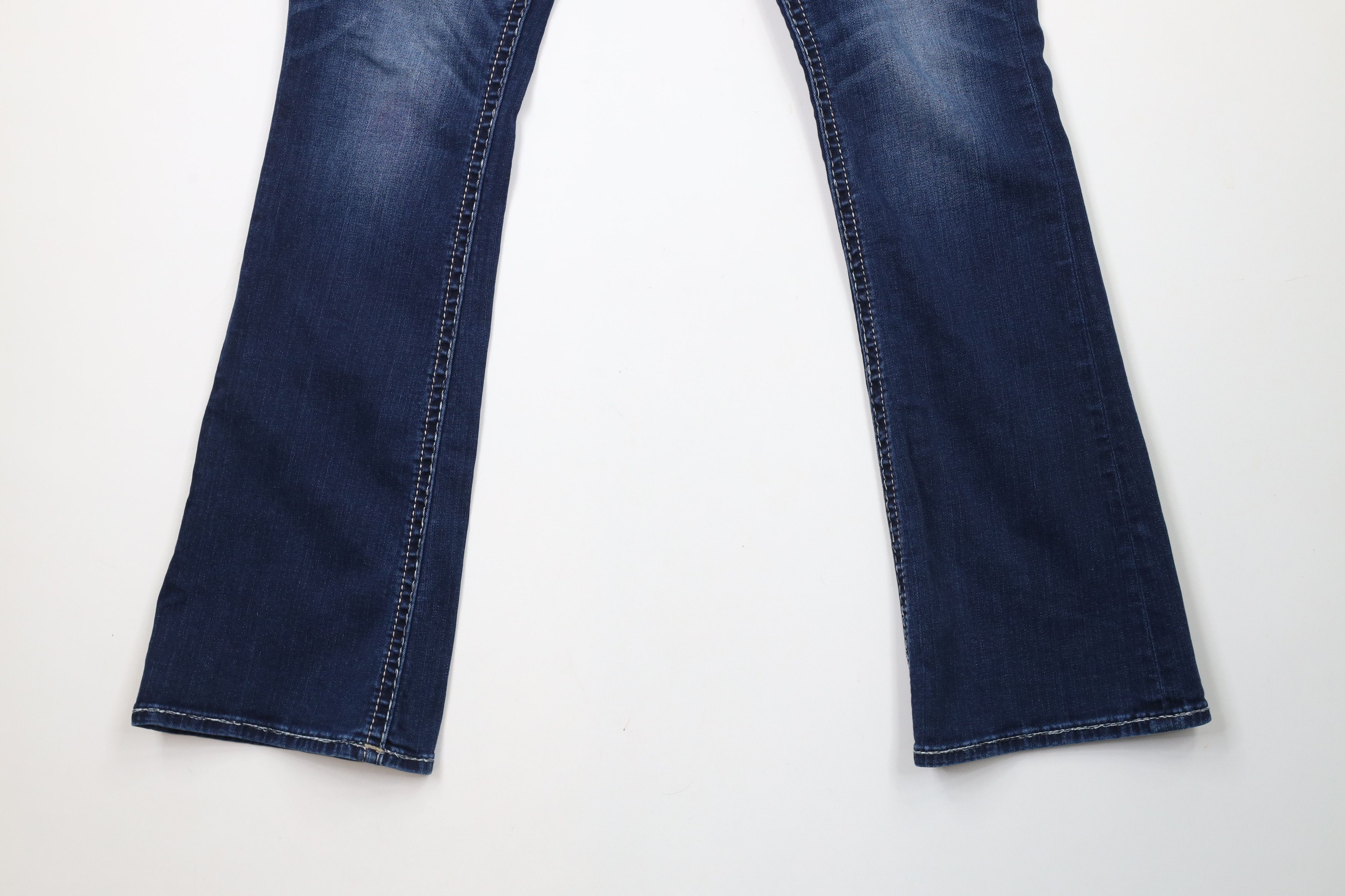 Vintage Rock Revival Stitch Jeweled Boris Easy Boot Denim Jeans Size 28" / US 6 / IT 42 - 4 Thumbnail