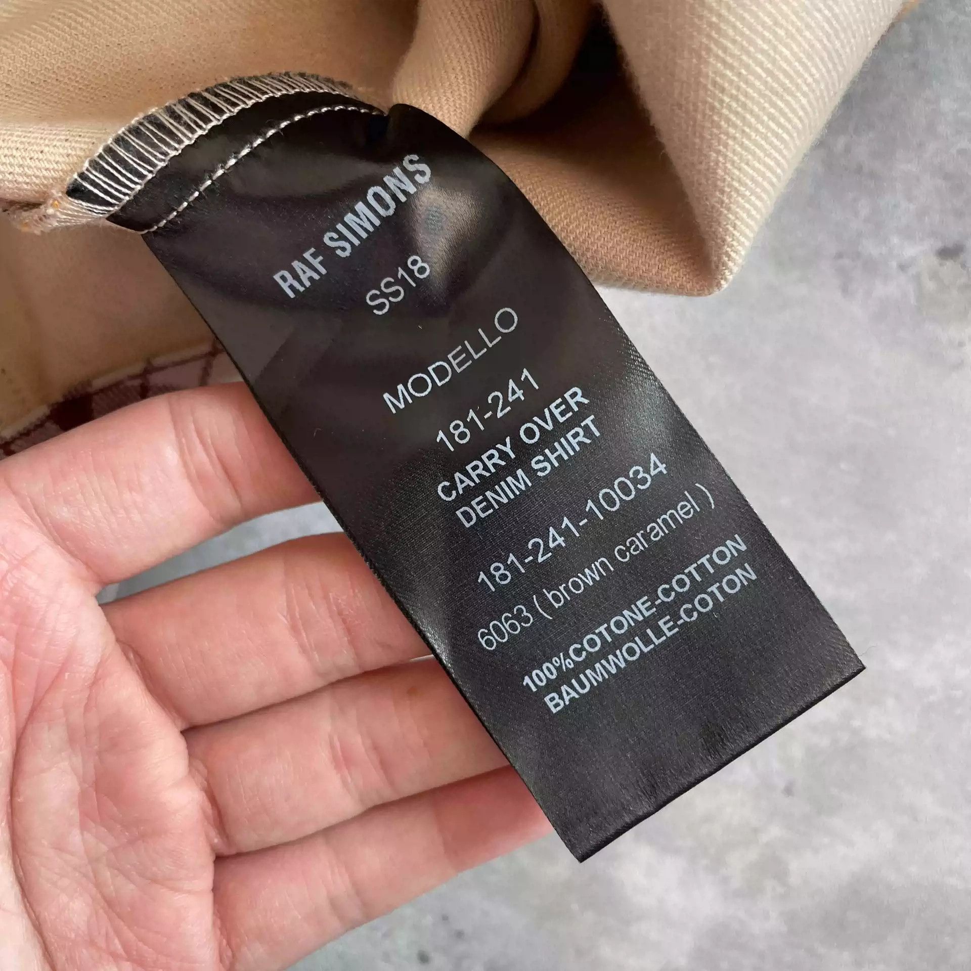 Raf Simons Raf Simons 18ss plaid leather shirt jacket-2505 Size US L / EU 52-54 / 3 - 6 Thumbnail
