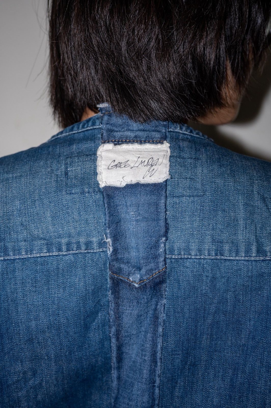 Greg Lauren Greg Lauren denim western studio deconstructed kimono shirt Size US S / EU 44-46 / 1 - 12 Thumbnail