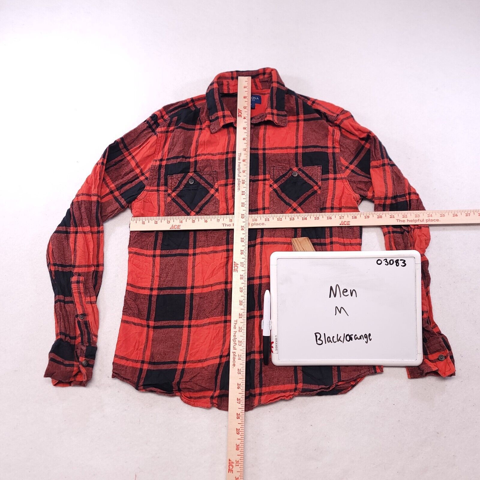 Arizona Jean Co. Arizona Jean Co Buffalo Check Flannel Shirt Mens Size M Red Size US M / EU 48-50 / 2 - 6 Thumbnail