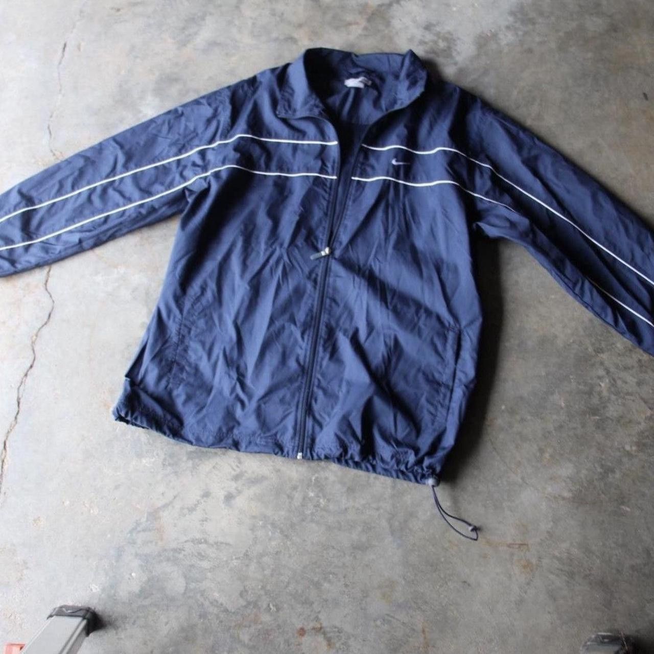 Nike Vintage Grey Tag Nike Solo Swoosh Wind Breaker Size US XL / EU 56 / 4 - 5 Thumbnail