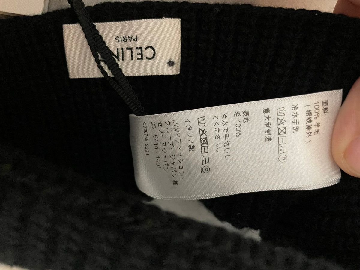 Celine × Hedi Slimane FW22 - BOY DOLL - Headband Hat Celine Logo Pop Up Only Size ONE SIZE - 8 Thumbnail