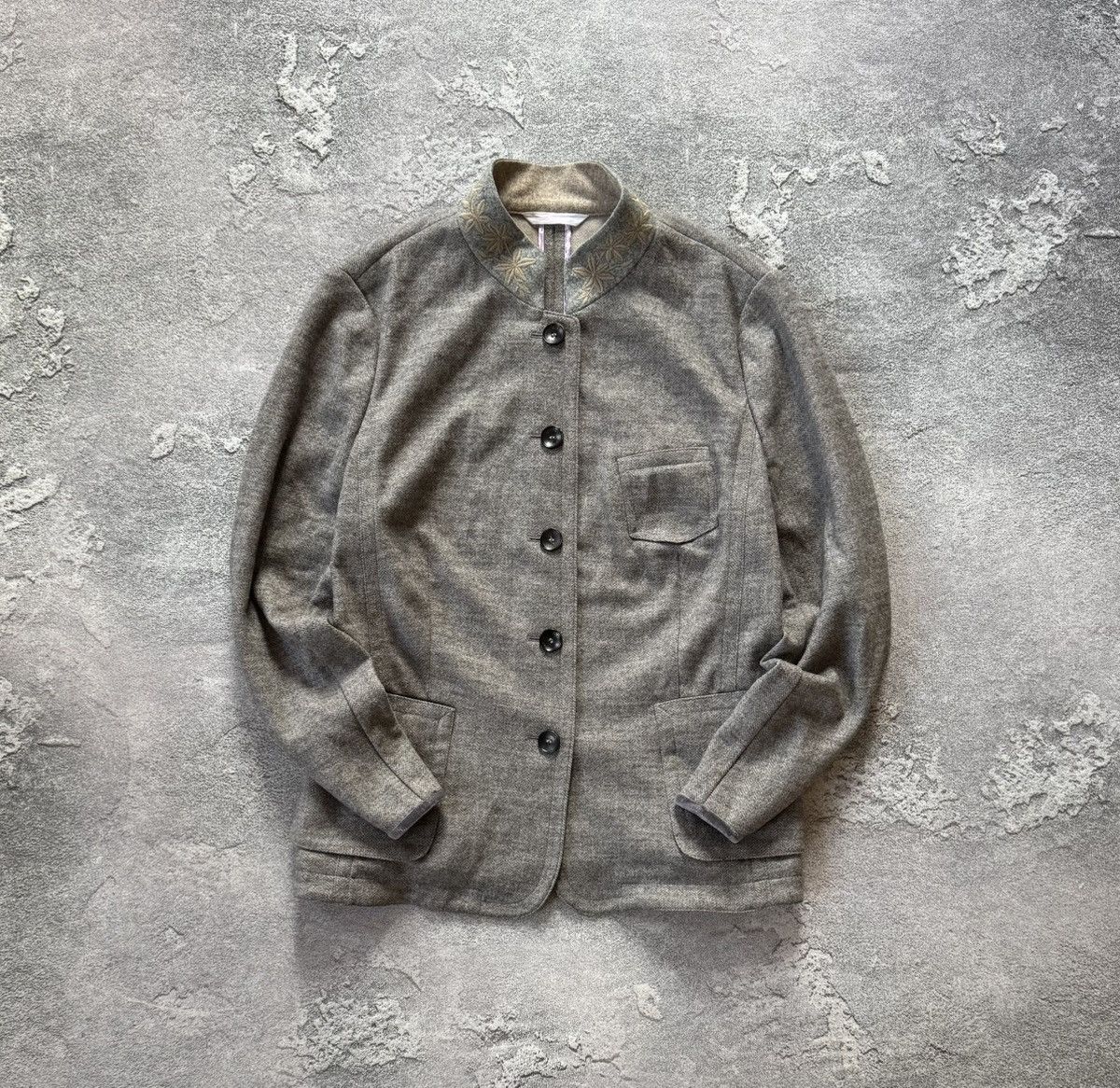 Bogner × Designer Bogner EU46 US16 wool blazer jacket coat Size XXL / US 16-18 / IT 52-54 - 1 Thumbnail