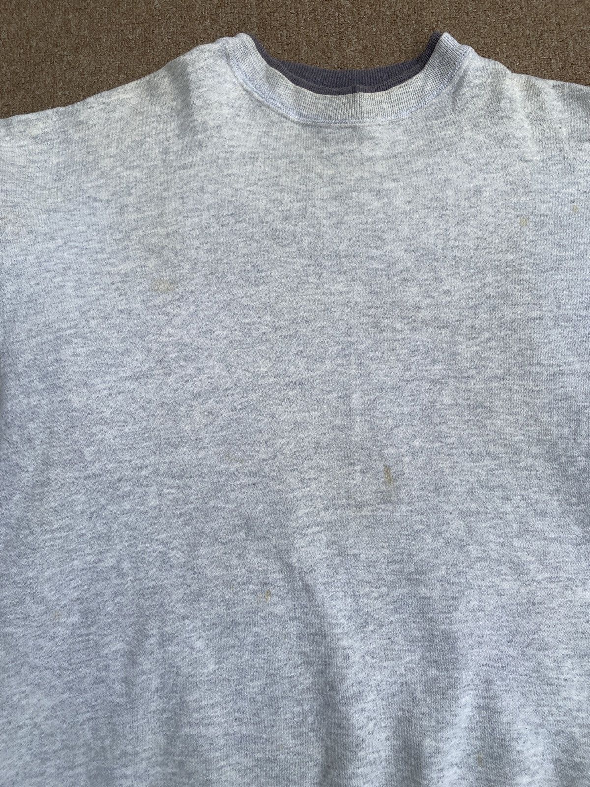 Hanes × Vintage Vintage hanes plain crewneck sweatshirt Size US L / EU 52-54 / 3 - 6 Thumbnail