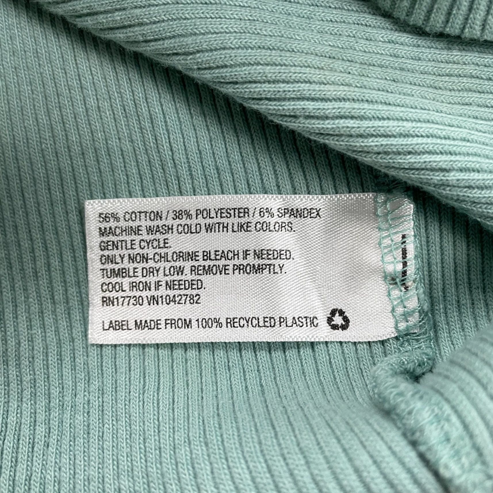 Vintage Wild Fable Dress L Womens Green Bodycon Sleeveless Spaghetti Strap Square Neck Casual Party/Cocktail Travel Lightweight Stretch Cotton Polyester Size L / US 10 / IT 46 - 5 Thumbnail