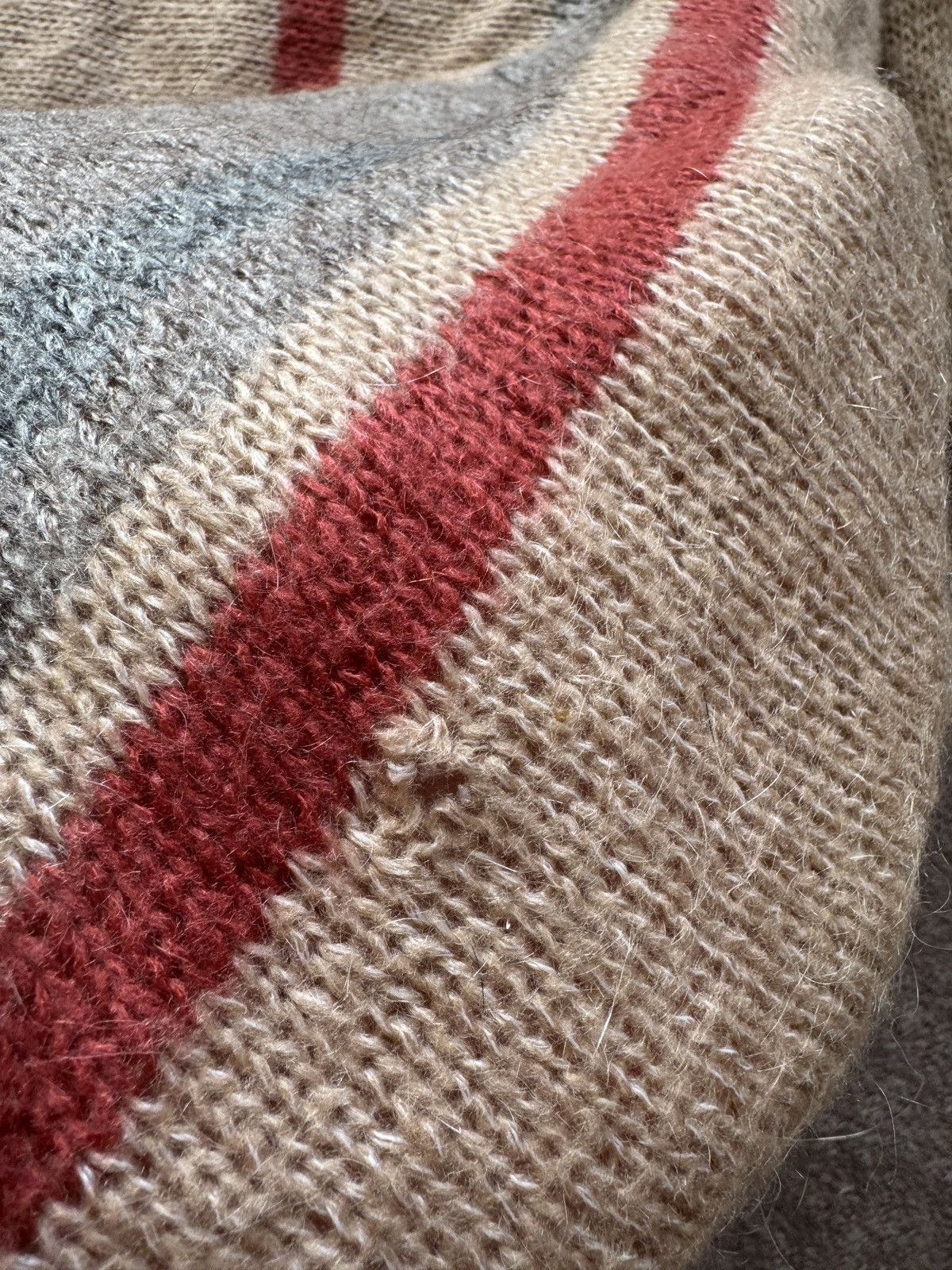 Japanese Brand Benetton Mohair Jumper burberry if6was9 Junya Watanabe cdg Size L / US 10 / IT 46 - 4 Thumbnail