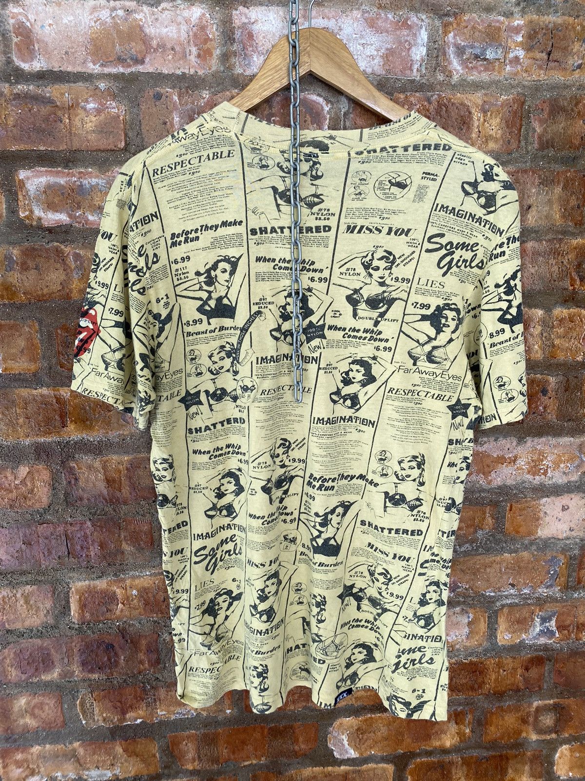 Hysteric Glamour × The Rolling Stones RARE!! 2004 limited Edition Hysteric x RS Bullet Bra Adv Size US M / EU 48-50 / 2 - 10 Thumbnail