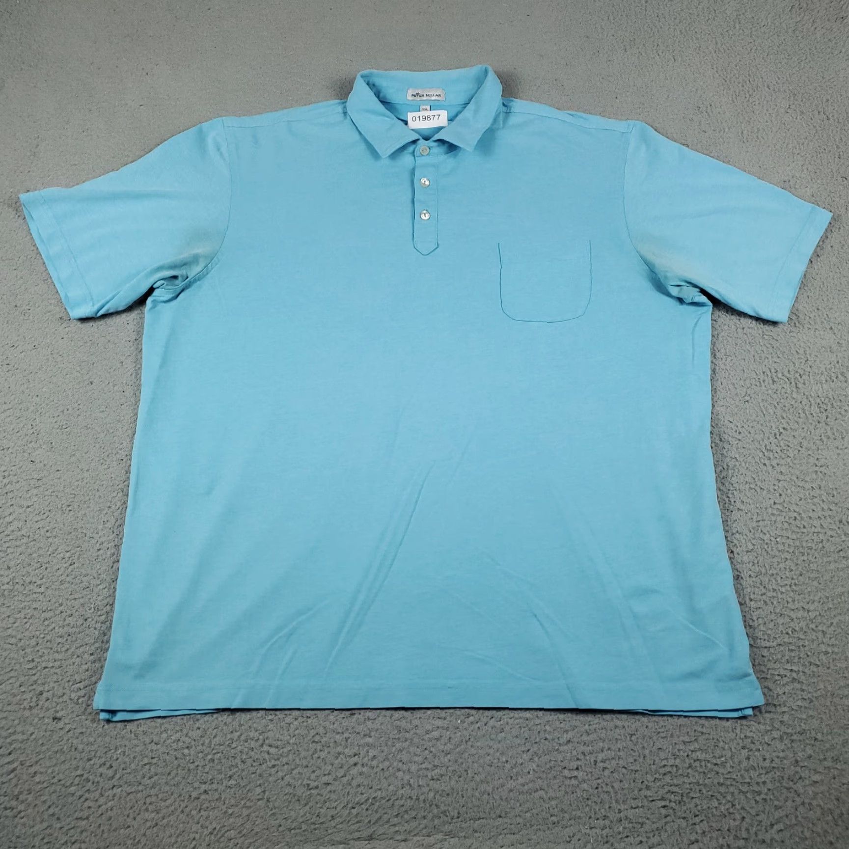 Peter Millar Peter Millar Polo Shirt Mens 2XL Blue Golf Casual Short Sleeve Polo Shirt 2XL Blue Peter Millar Summer Comfort Vintage: No Size US XXL / EU 58 / 5 - 2 Thumbnail