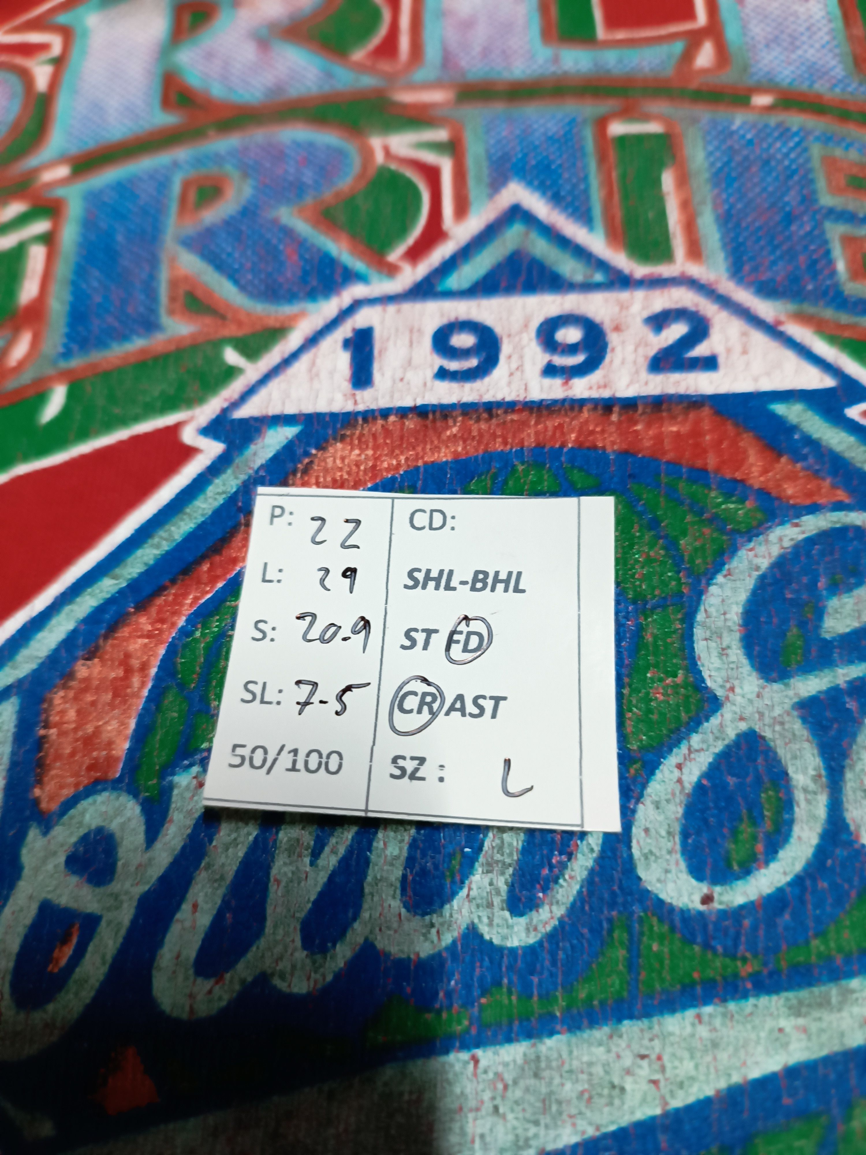MLB VINTAGE 1992 TORONTO BLUE JAYS CHAMPION WORLD SERIES MLB NBA Size US L / EU 52-54 / 3 - 22 Thumbnail