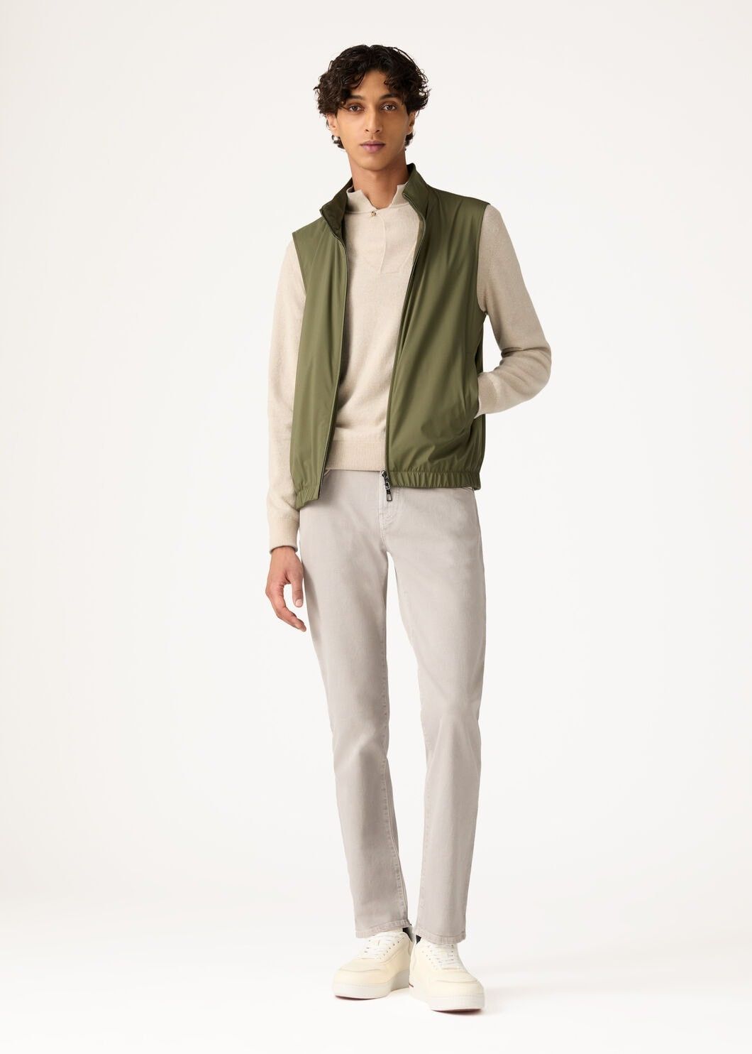 Loro Piana o1w1db10725 FAM5351 Quarona Five-Pocket Jeans in Grey Size US 38 / EU 54 - 2 Thumbnail