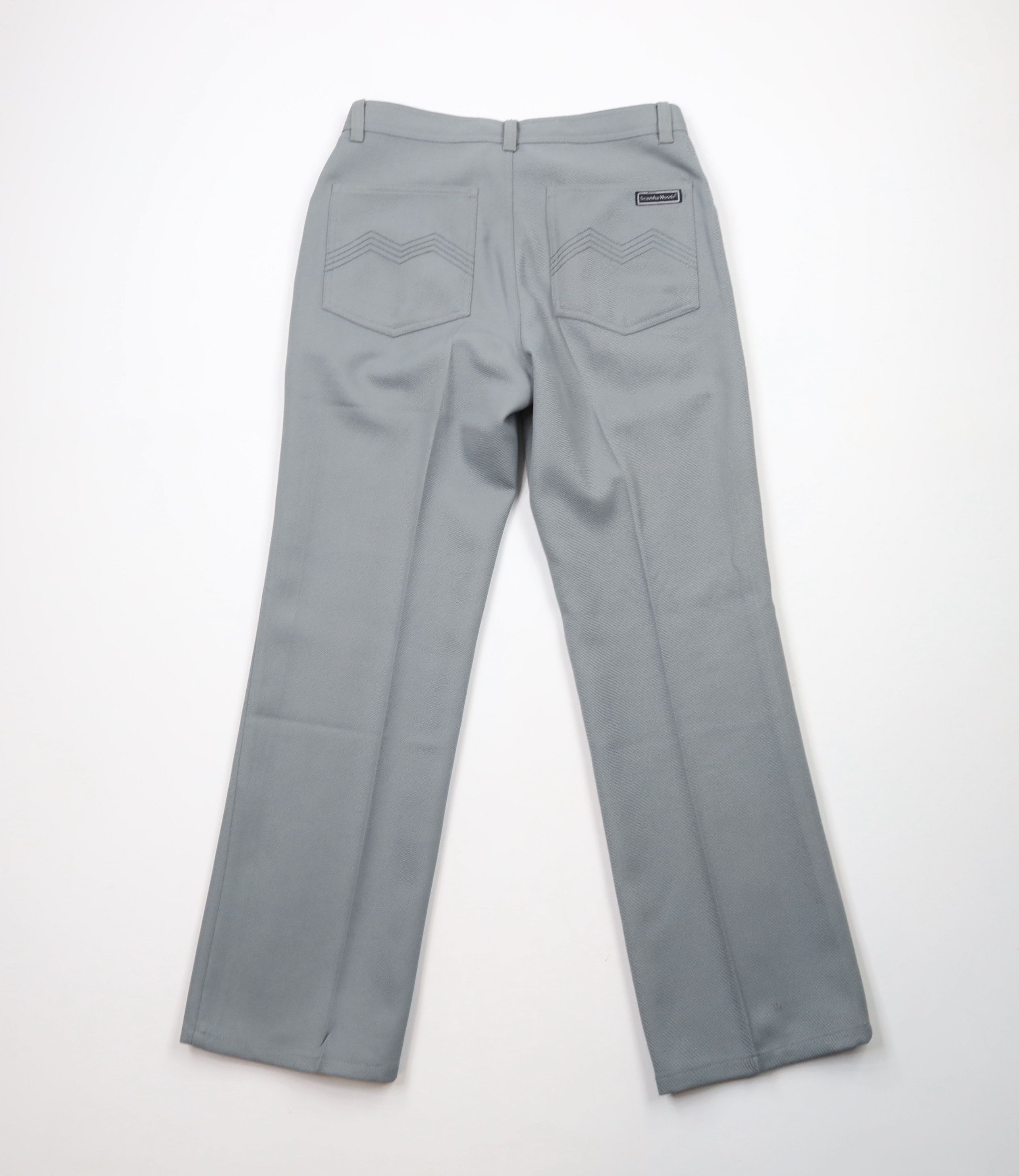 Vintage Vintage 90s Streetwear Knit Flared Wide Leg Chino Pants Size US 32 / EU 48 - 8 Thumbnail