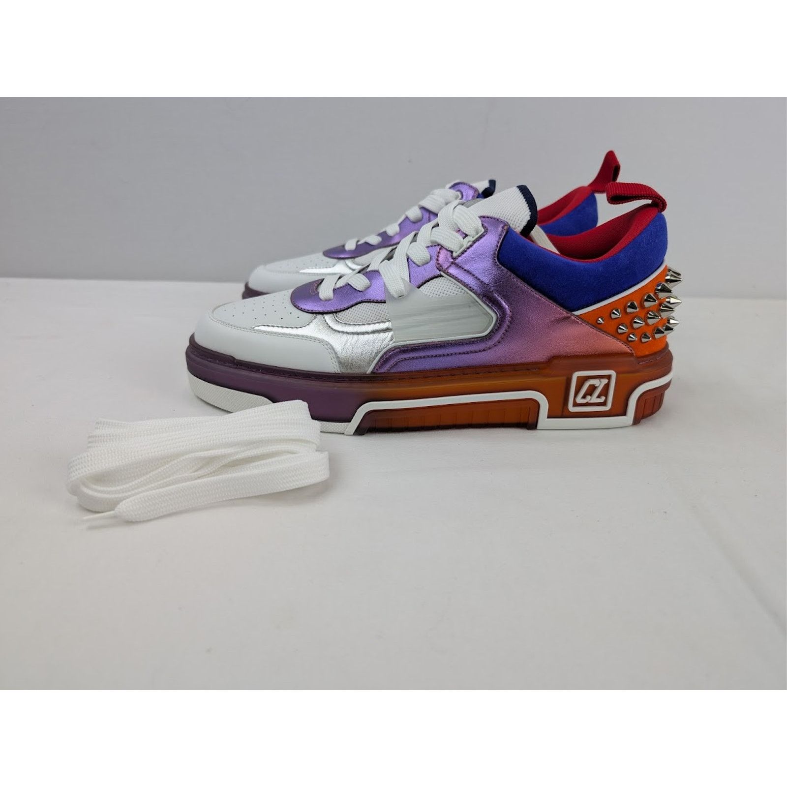 Christian Louboutin o1rshd1 Astro Loubi Flat Sneakers in Multicolor Size US 11 / EU 44 - 10 Thumbnail