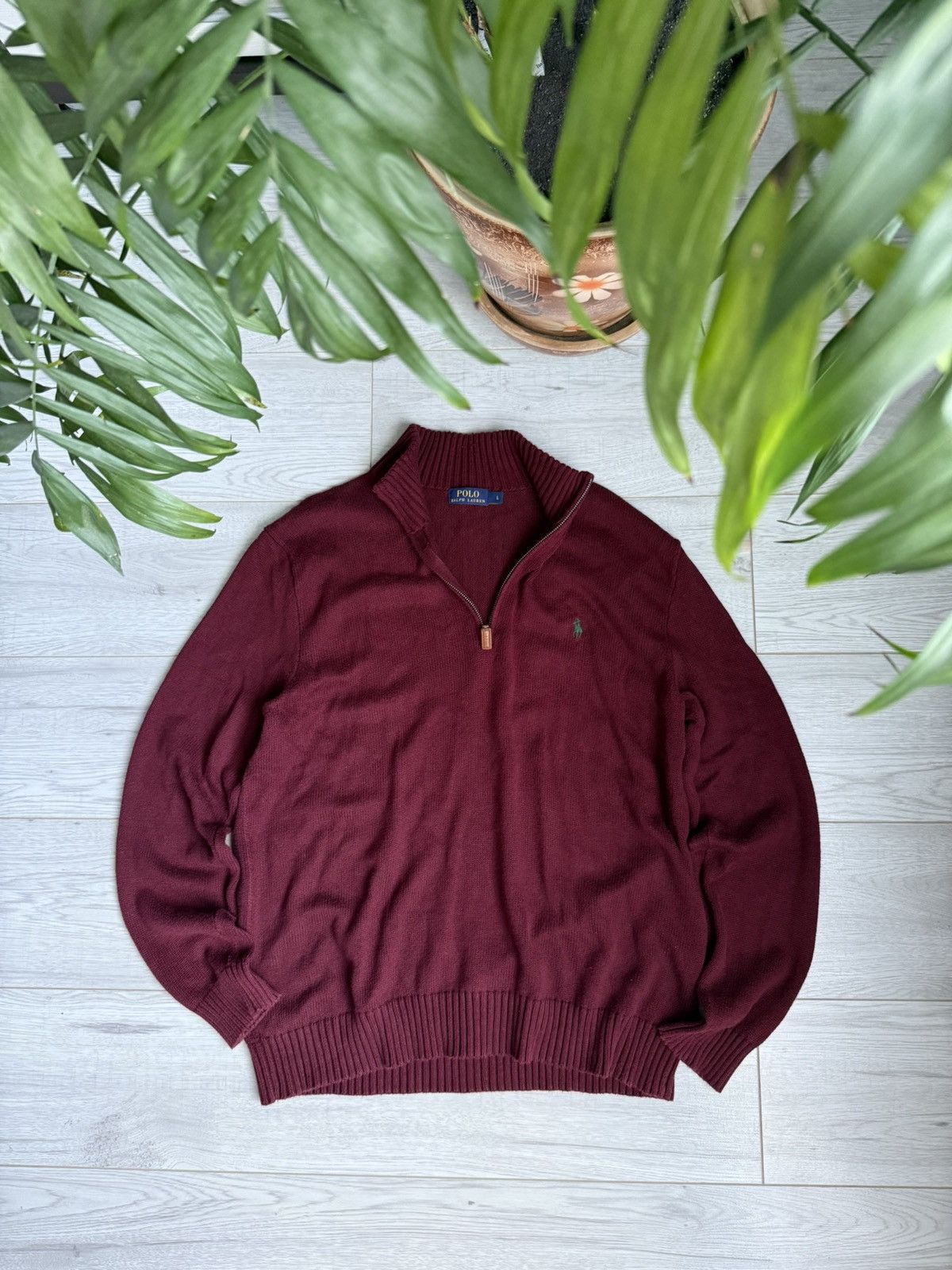 Polo Ralph Lauren Polo Ralph Lauren 1/4 zip sweater Size US L / EU 52-54 / 3 - 1 Thumbnail
