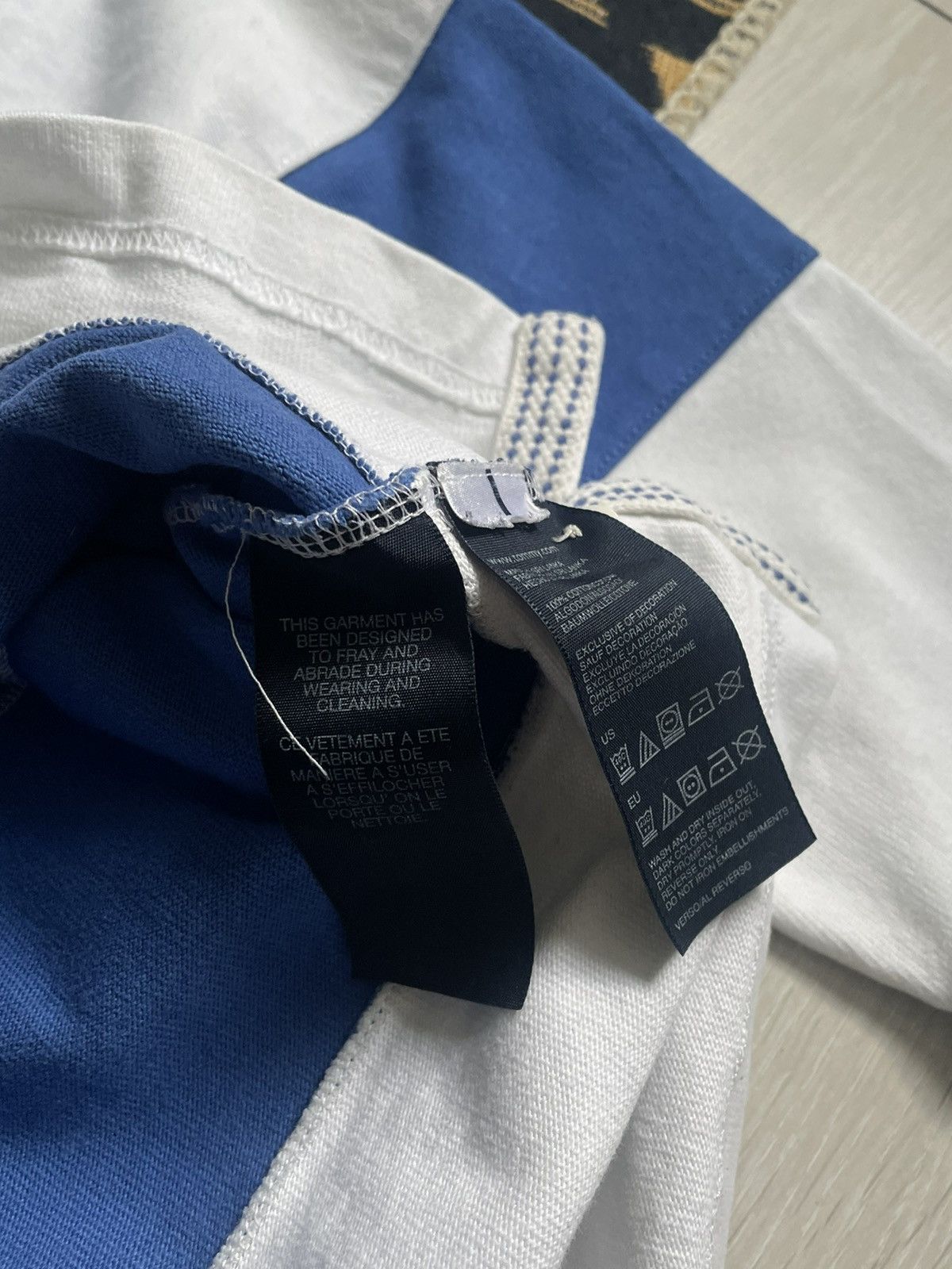 Tommy Hilfiger × Vintage Vintage Tommy Hilfiger #5 Striped Rugby Longsleve Size US L / EU 52-54 / 3 - 13 Thumbnail