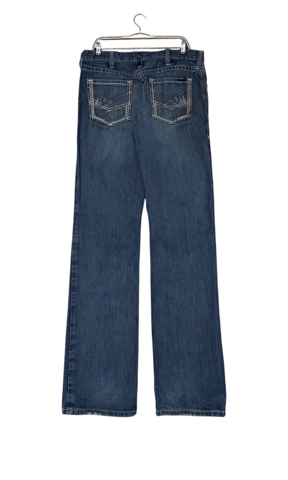 Ariat × Vintage Vintage Brand Ariat Distressed Jeans 1990s Size US 34 / EU 50 - 2 Thumbnail