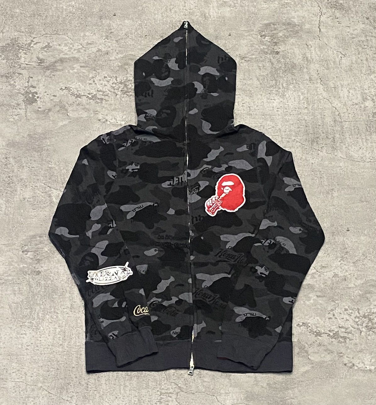 Bape Bape X Coca Cola Ladies Full Zip Hoodie Size XS / US 0-2 / IT 36-38 - 1 Thumbnail