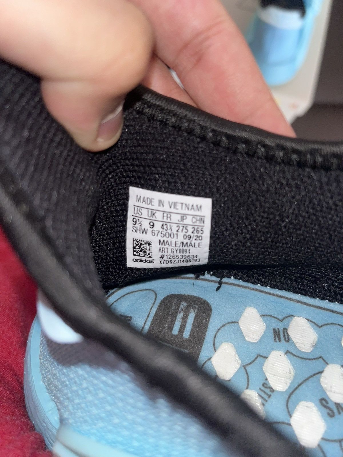 Adidas × Human Made NMD HUMAN MADE CLEAR AQUA - SEND OFFERS ‼️ Size US 9.5 / EU 42-43 - 6 Thumbnail