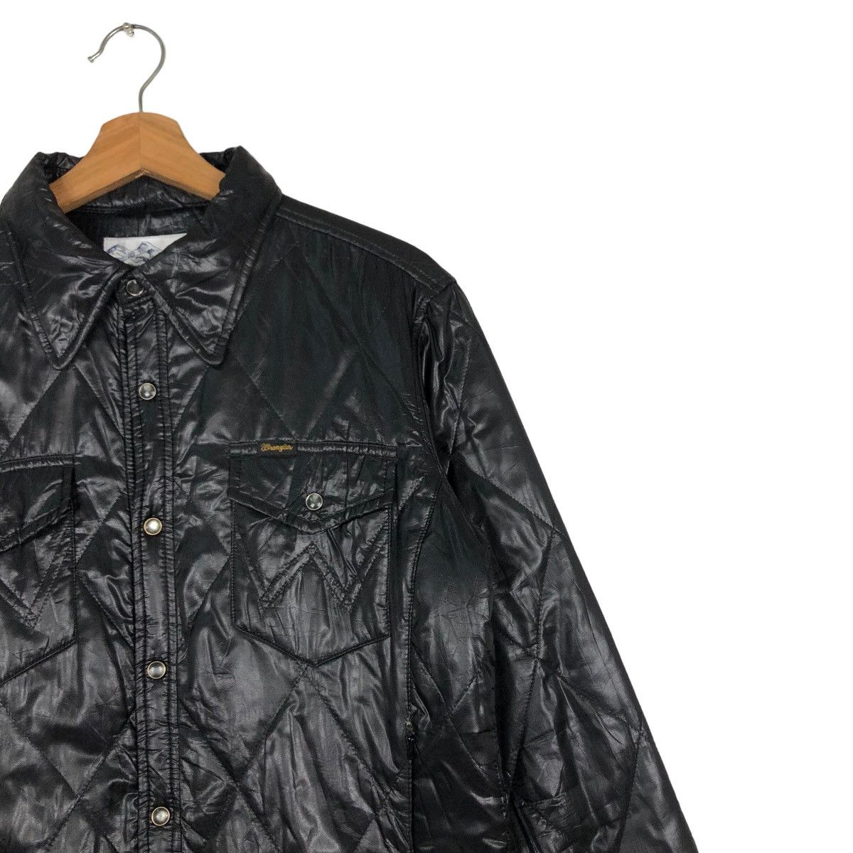 Japanese Brand 🔥Vintage Biker Jacket Wrangler Greens Boro Usa Light Puffer Size US M / EU 48-50 / 2 - 6 Thumbnail